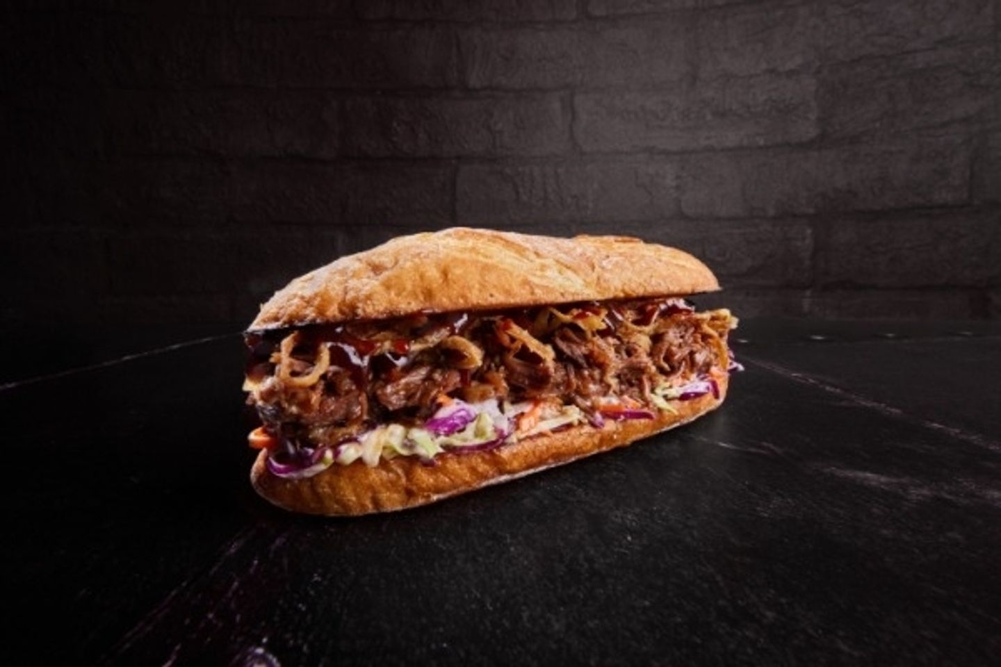 The Bbq Rib Sandwich