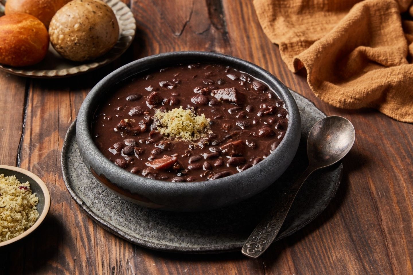 Fejoada Beans With Farofa