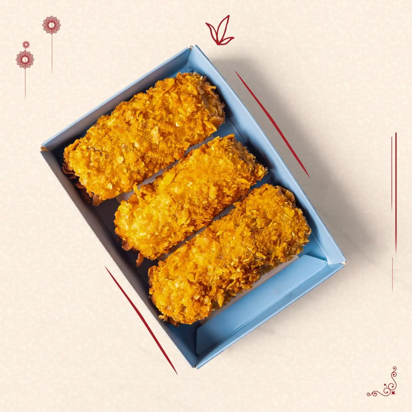 أصابع مسقعة مقلية