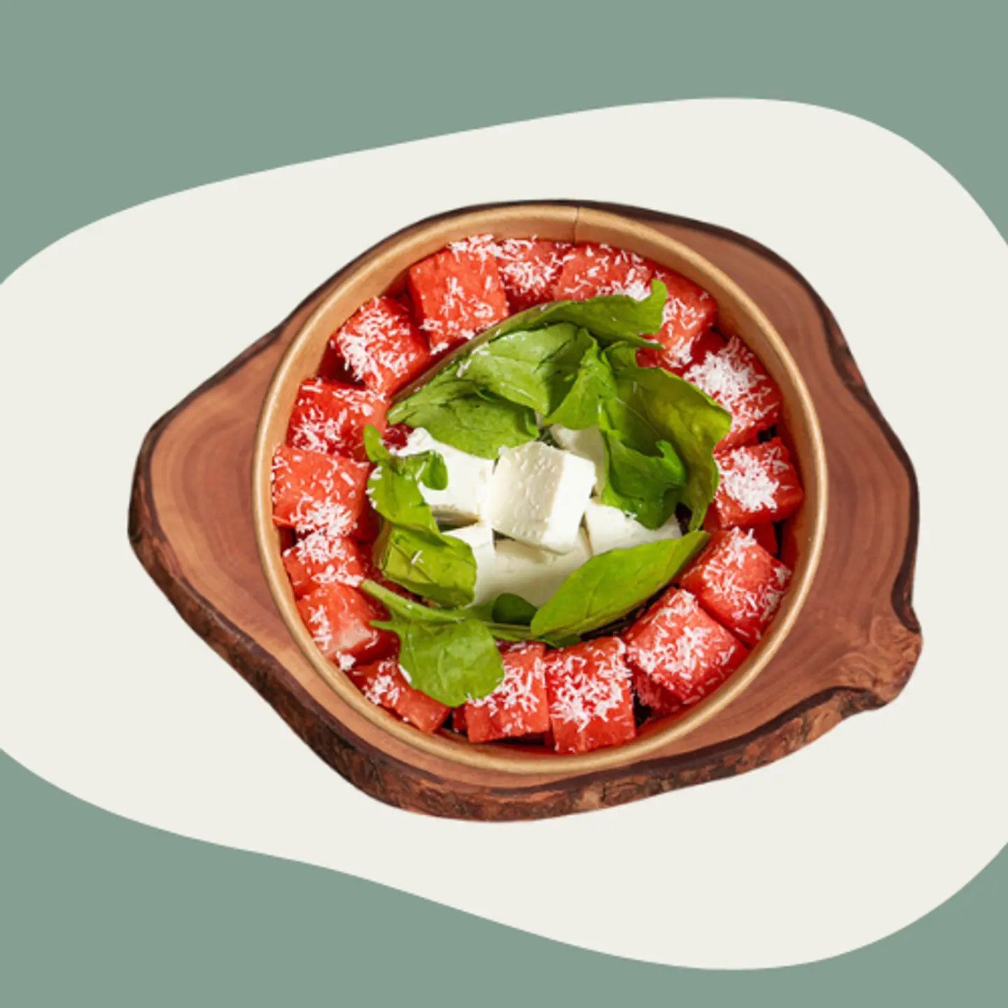 سلطة البطيخ