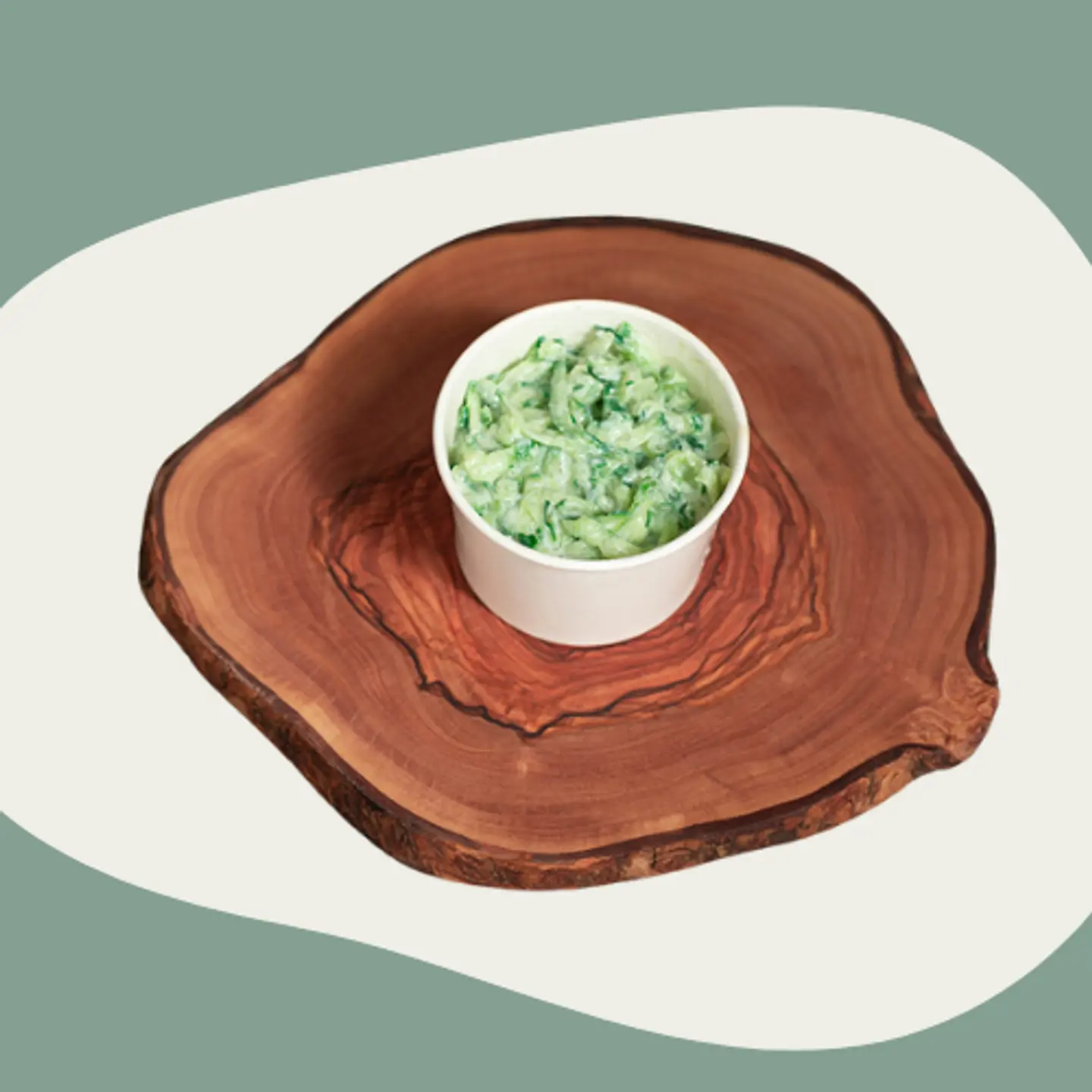 سلطة زبادي خيار