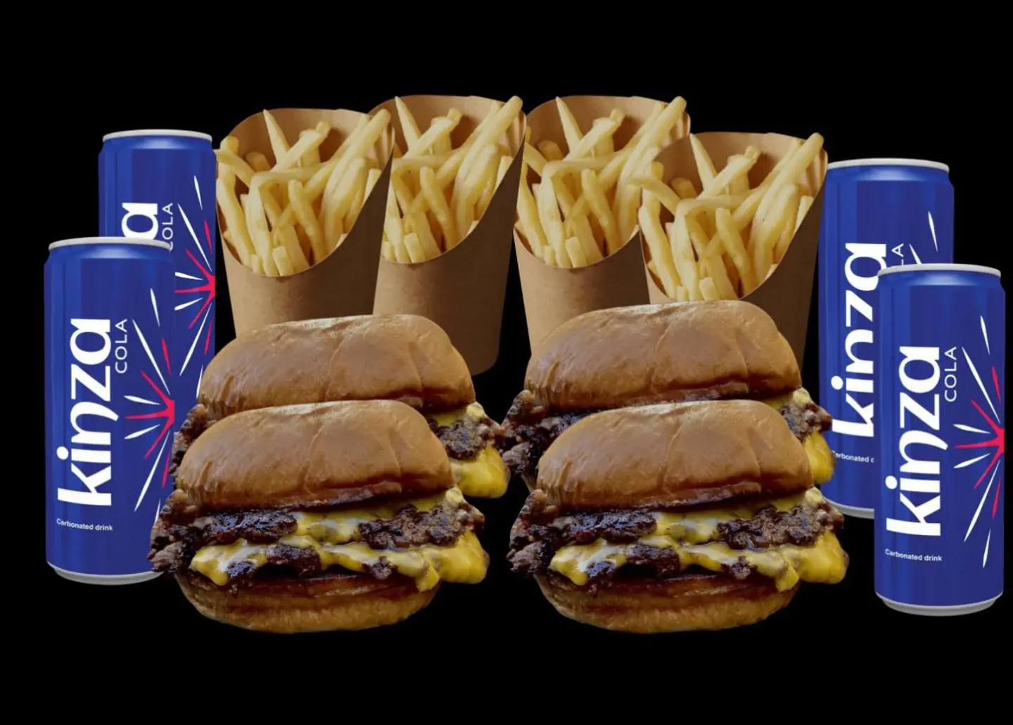 عرض سماش برجر 4 اشخاص