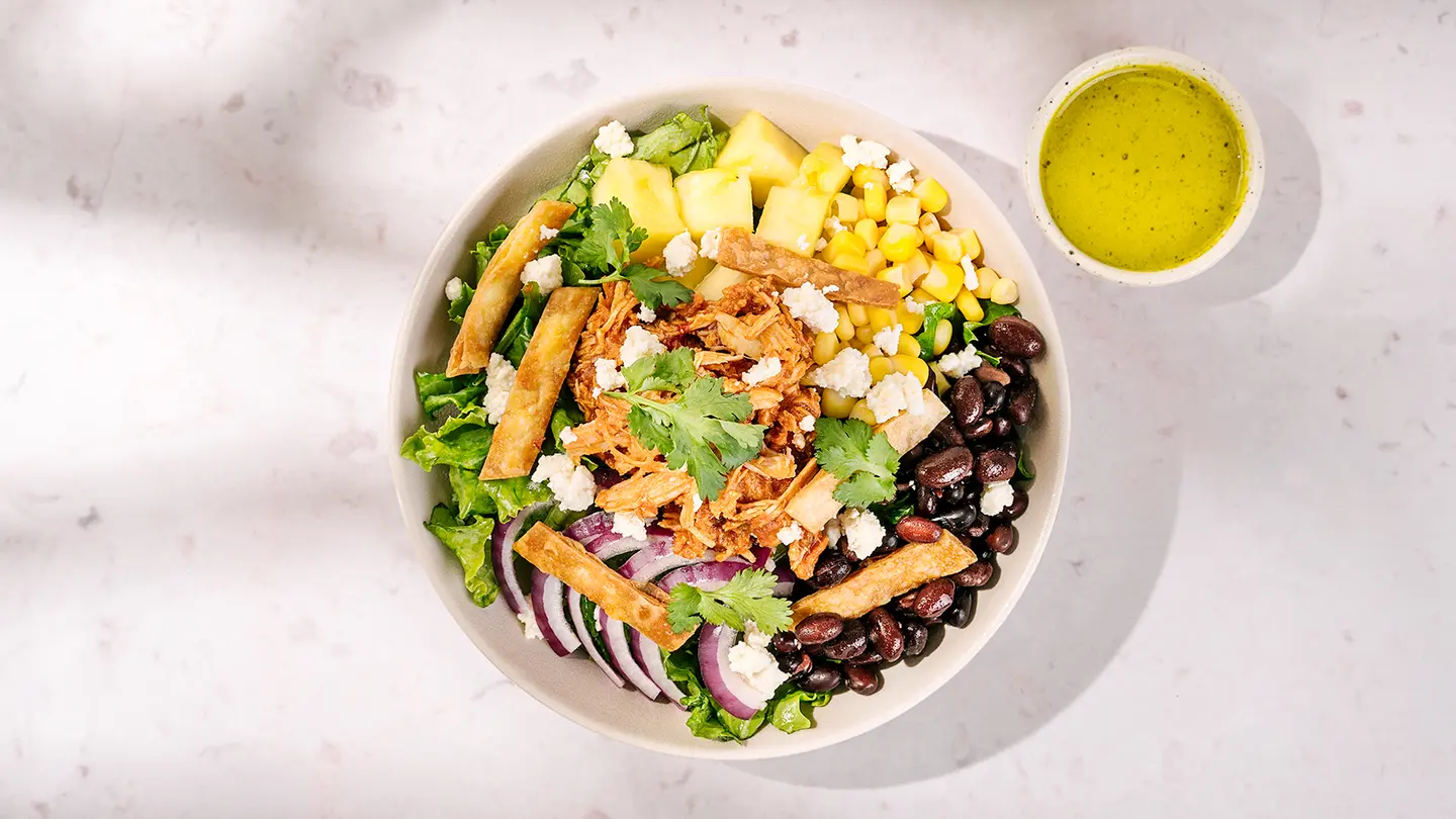 Mexican Pulled Chicken Salad