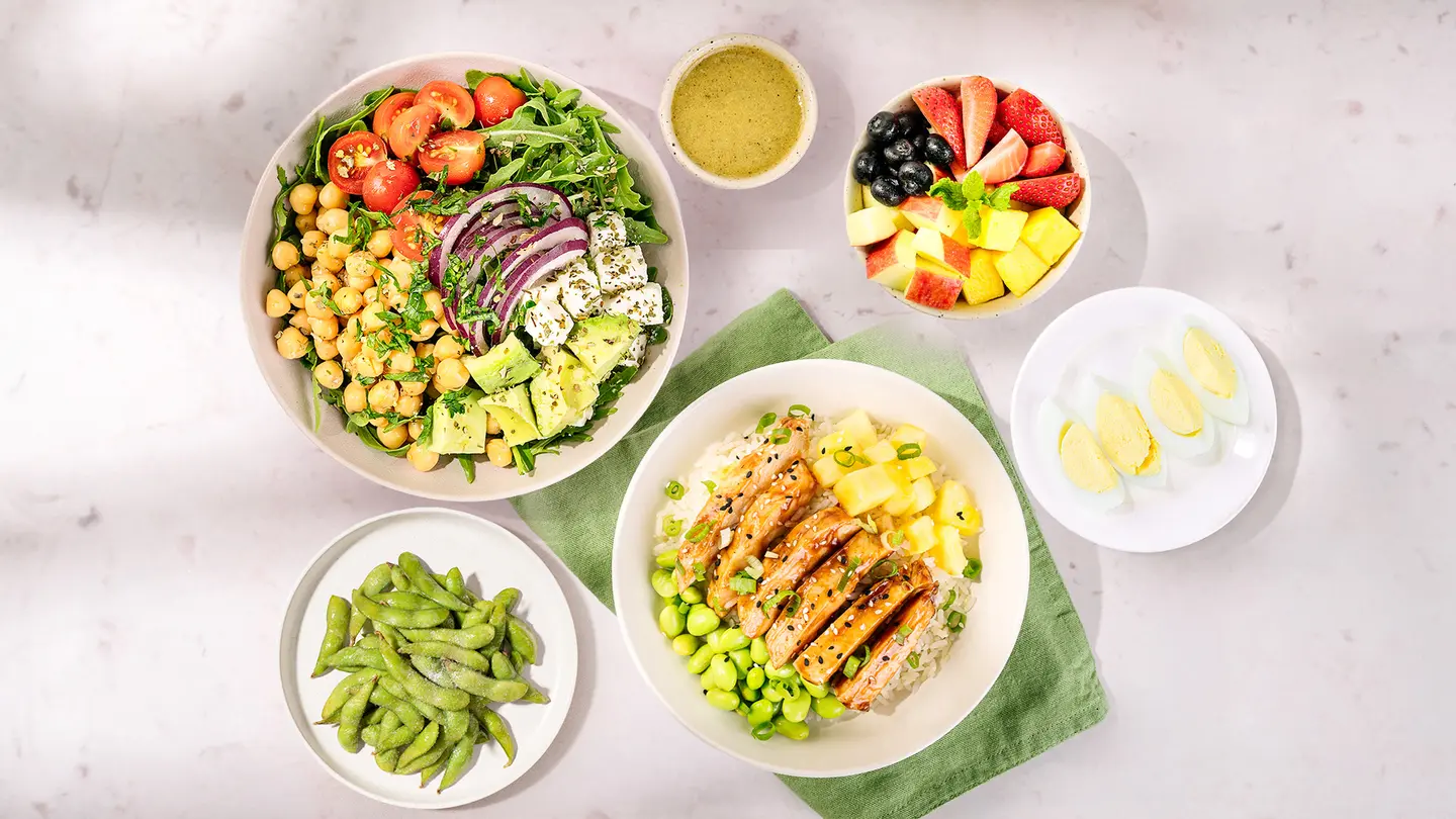 Breakfast + Lunch + Dinner + 2 Snacks