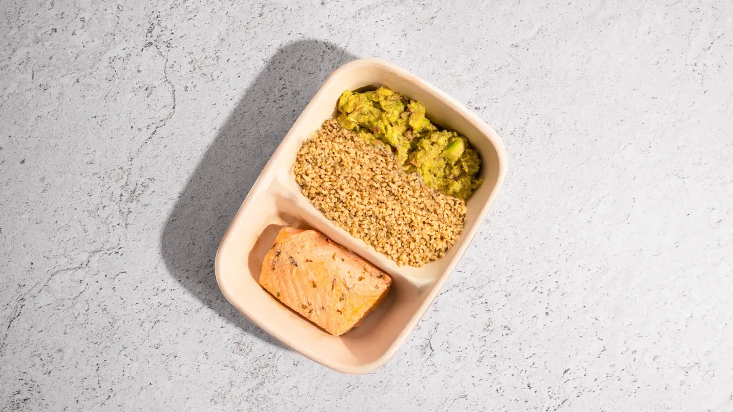 Baked Salmon Power Plate