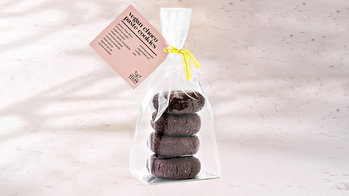 Vegan Chocolate Paste Cookies