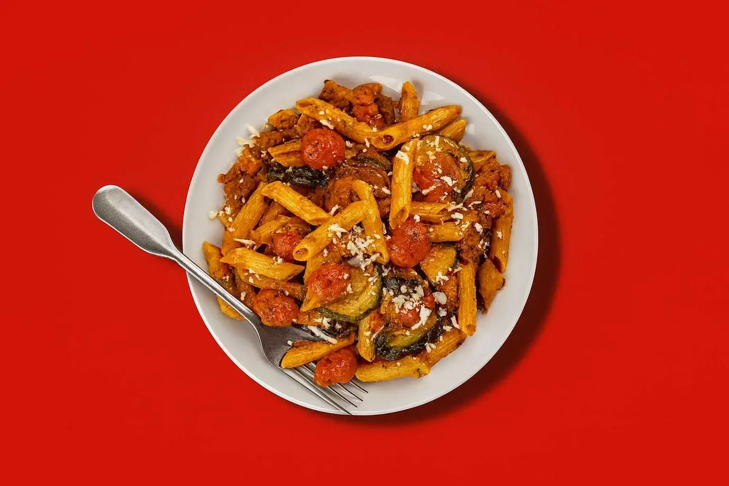Roasted Veggies Penne