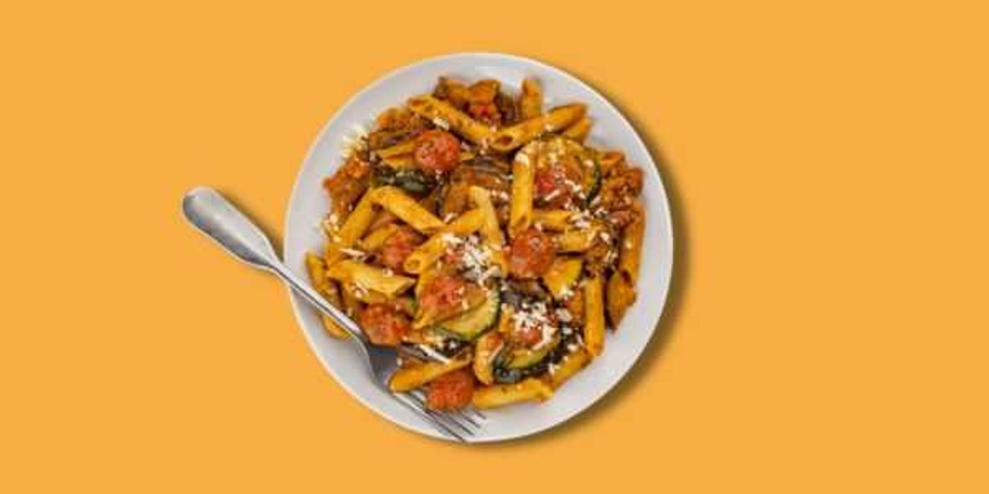Roasted Veggies Penne