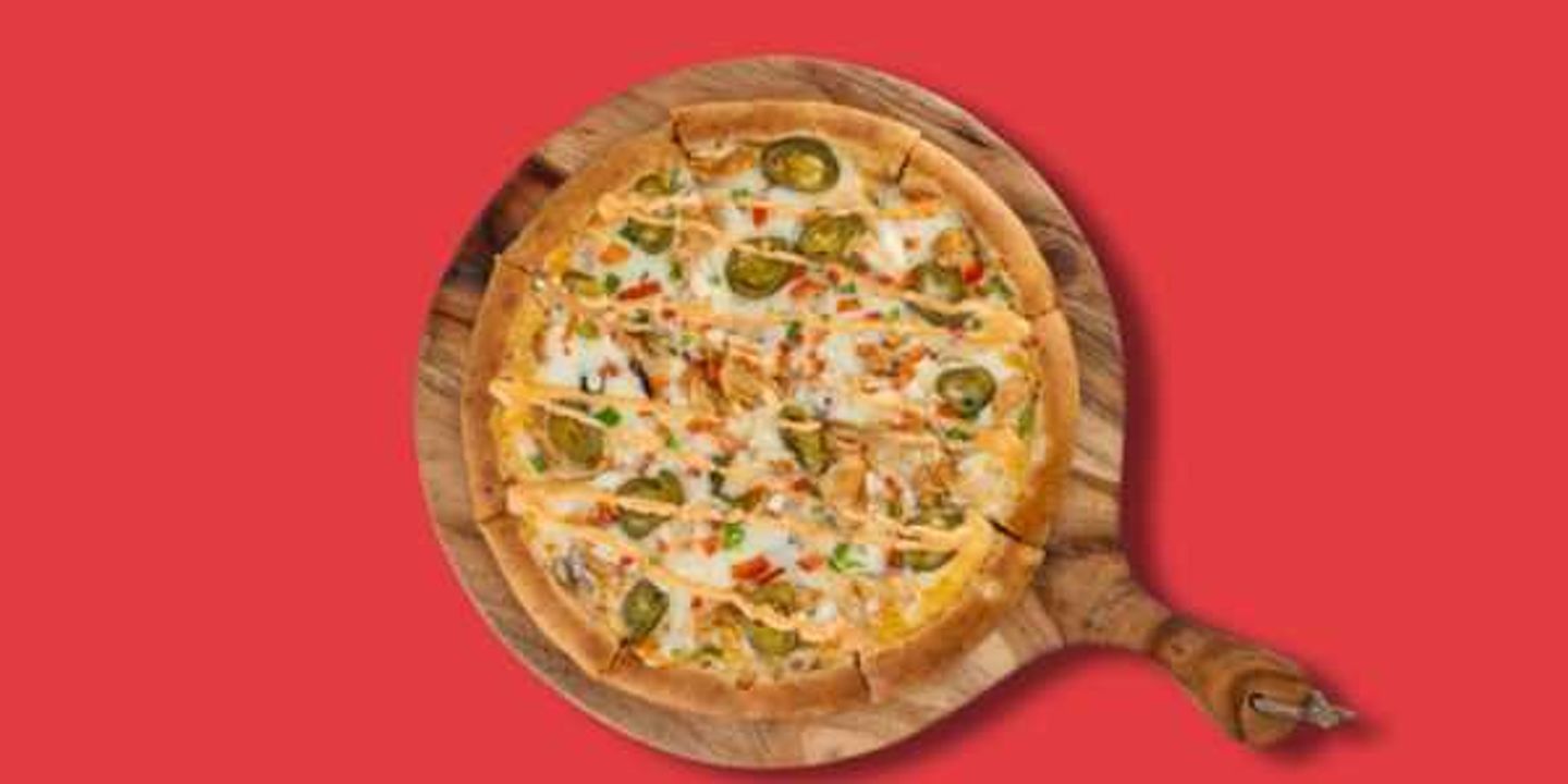 Chicken Tikka & Mushroom Pizza