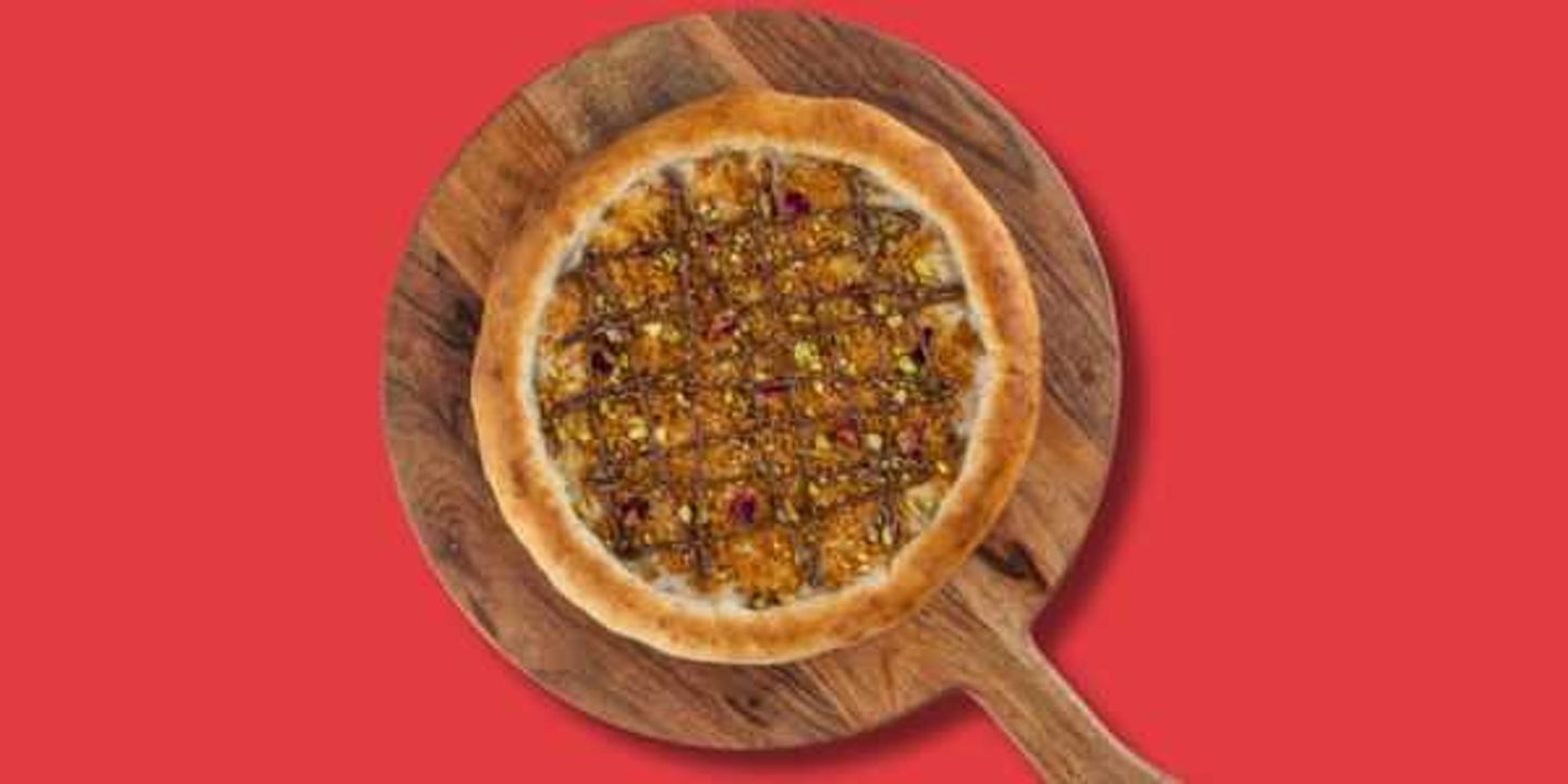 Kunafa Nutella Pizza