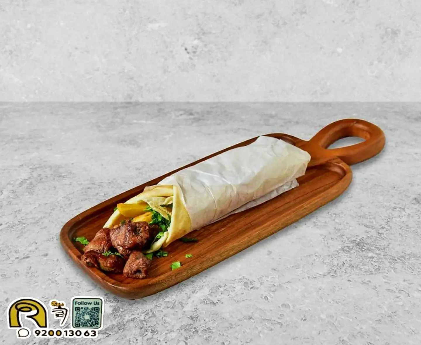 Lamb Chunks Sandwich