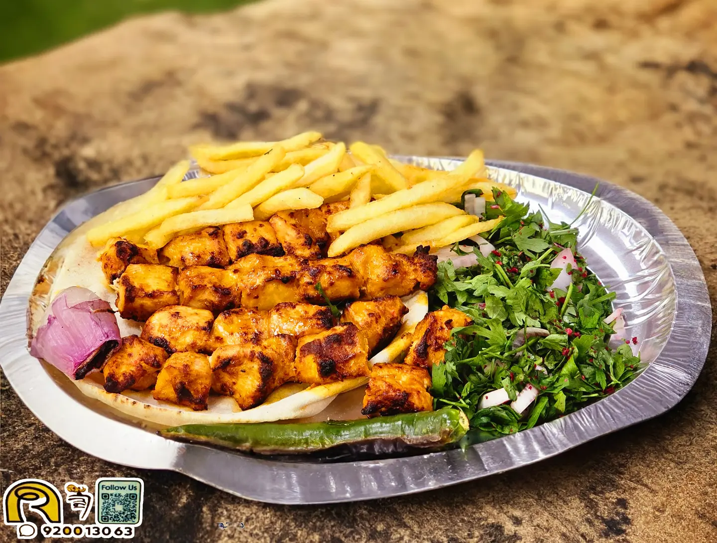 Shish Tawook Plate