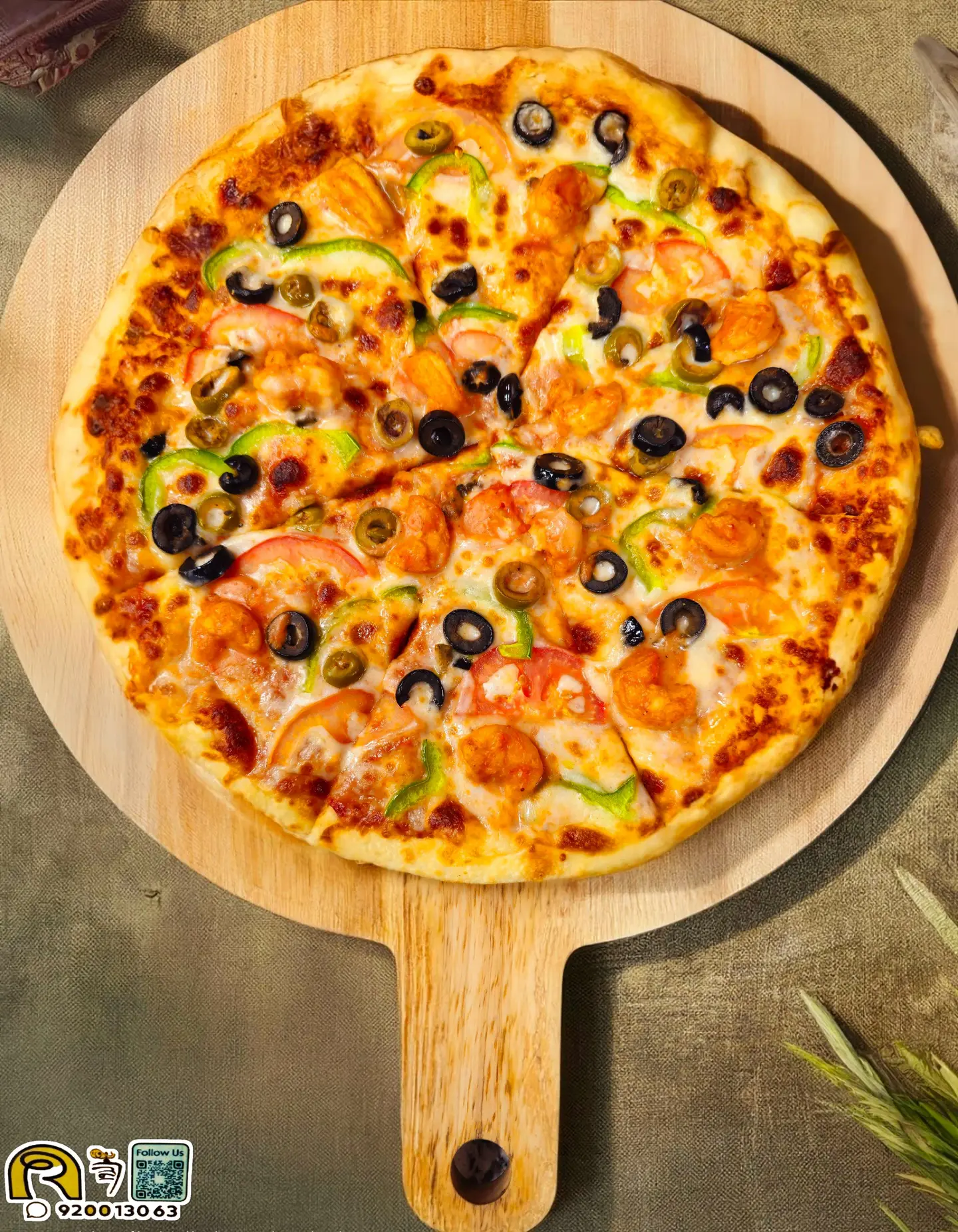 Small Vegetable Pizza