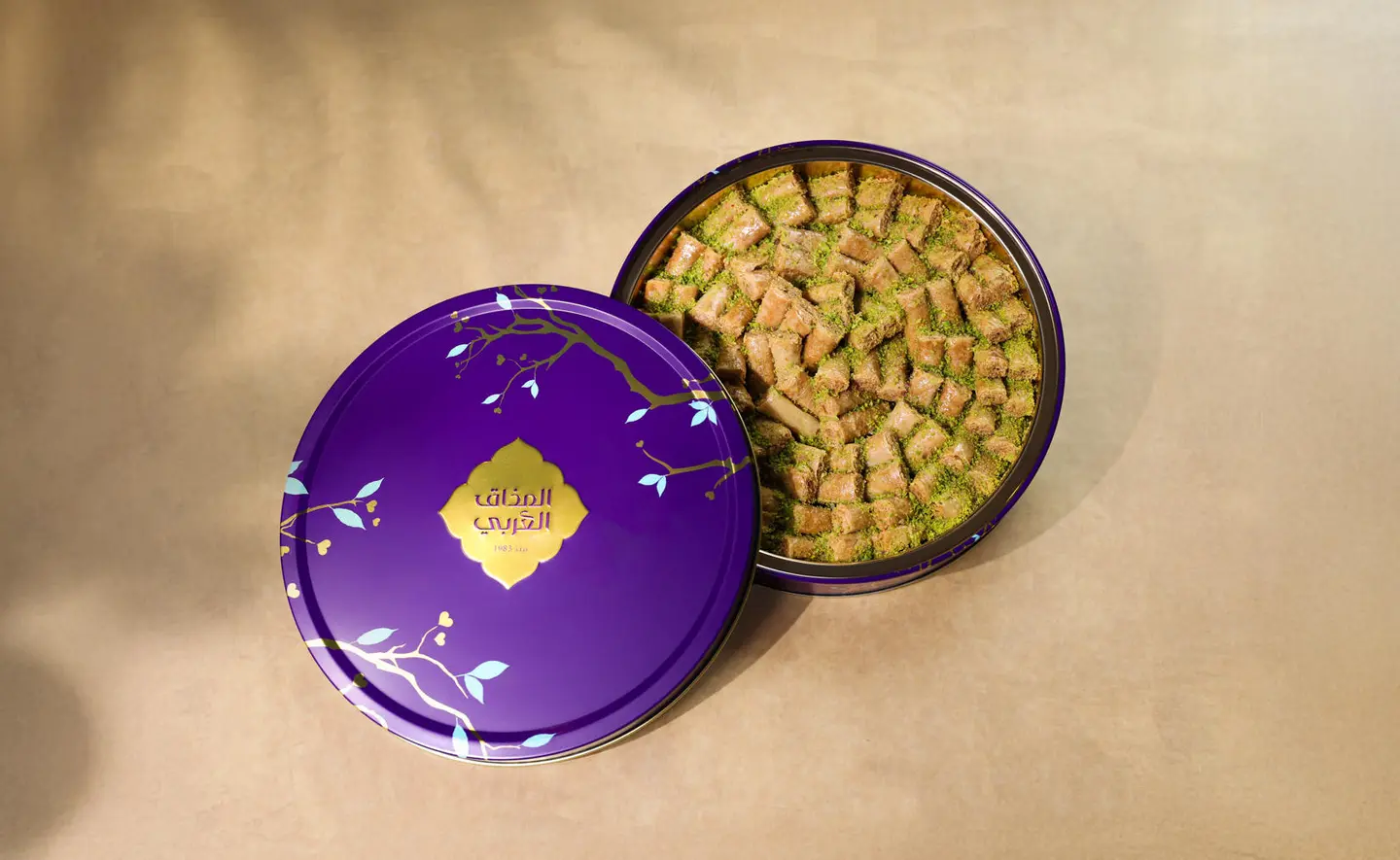 أصابع البقلاوة وسط