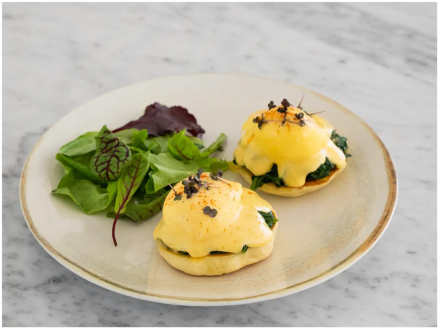 Benedict With Spinach