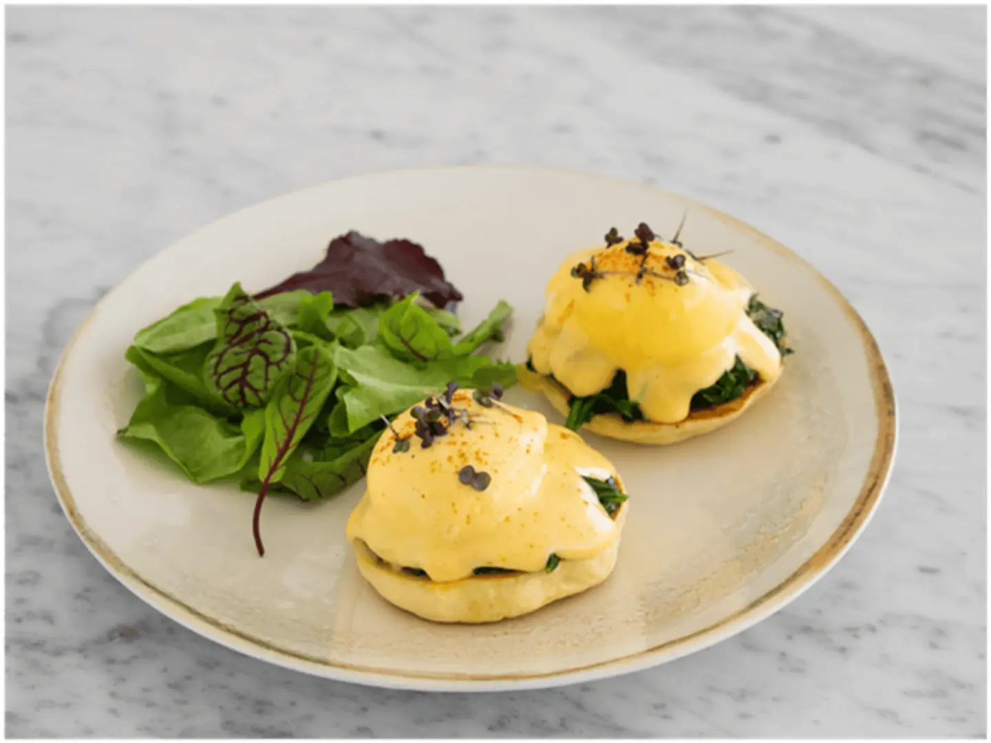 Egg Benedict With Spinach