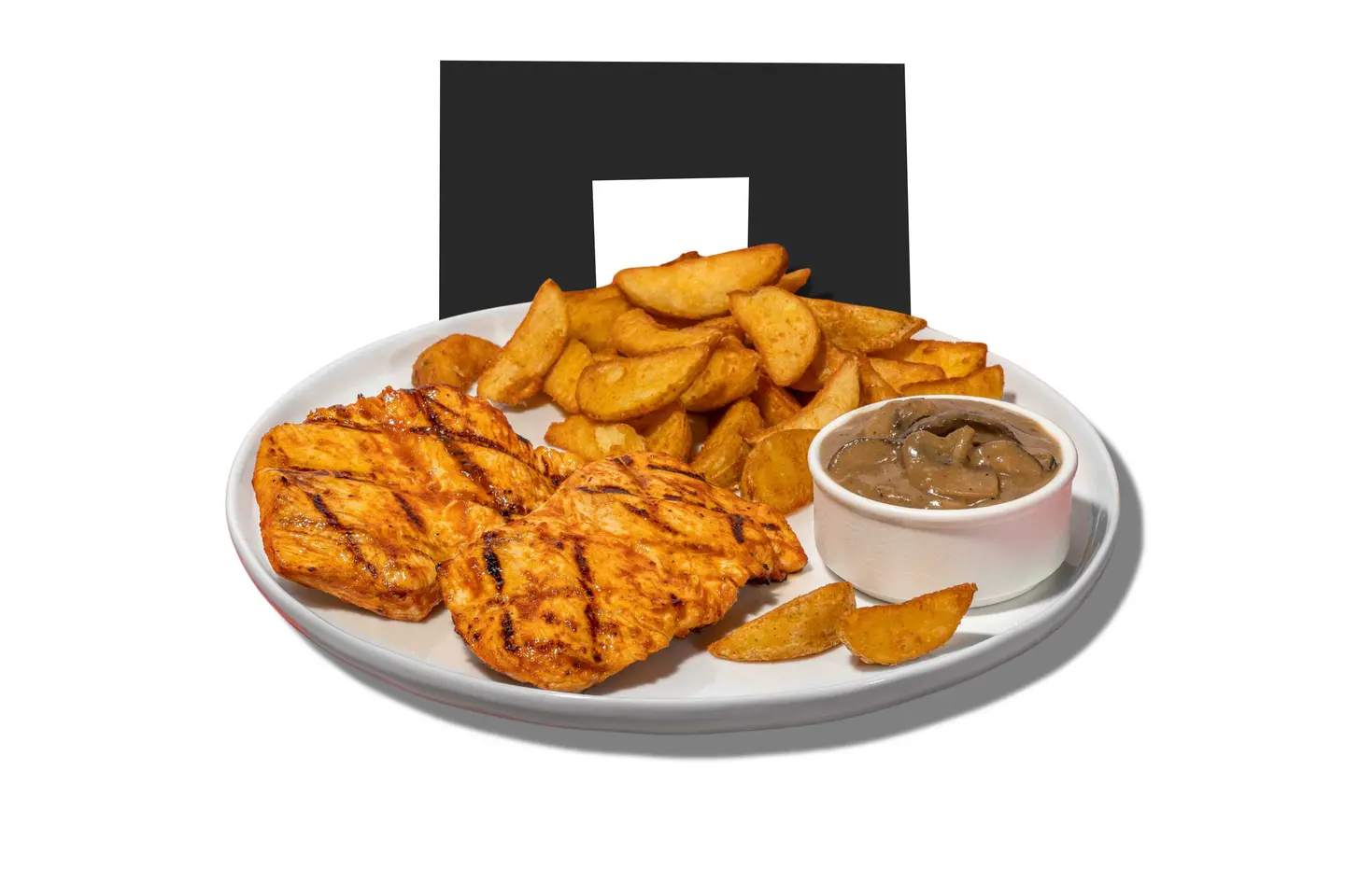 Mushroom Chicken Platter
