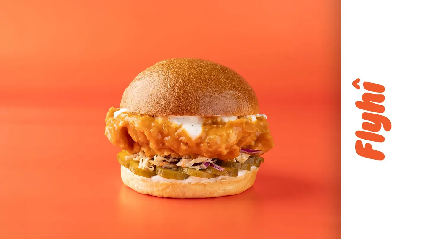Spicy Fried Chicken Burger