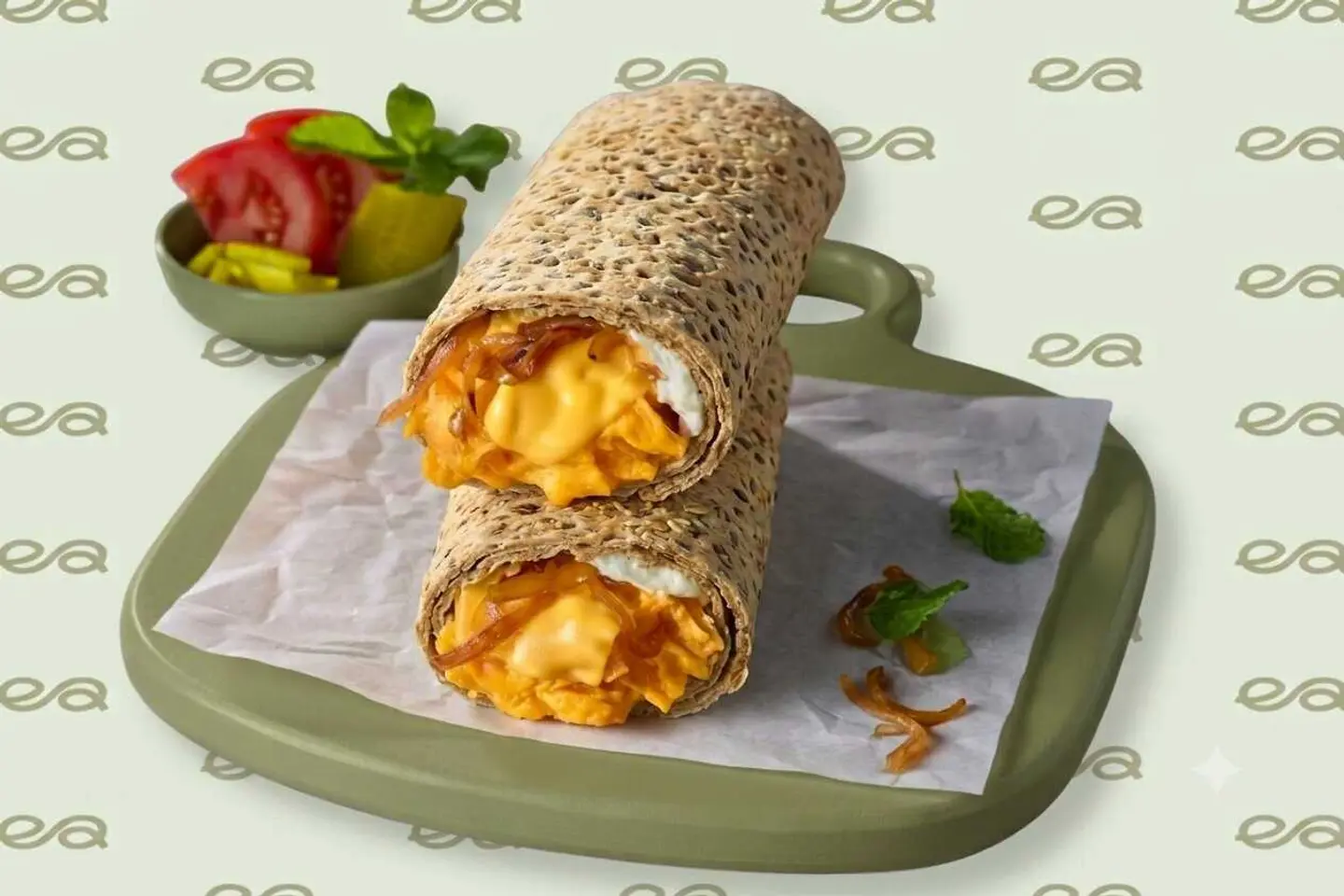 Egg & Cheese Wrap In Protein Dough