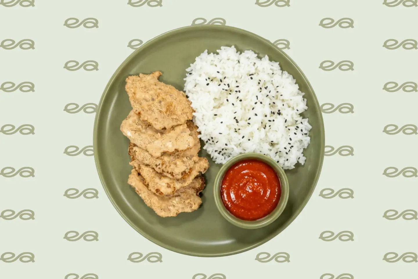 Dynamite Chicken With Rice