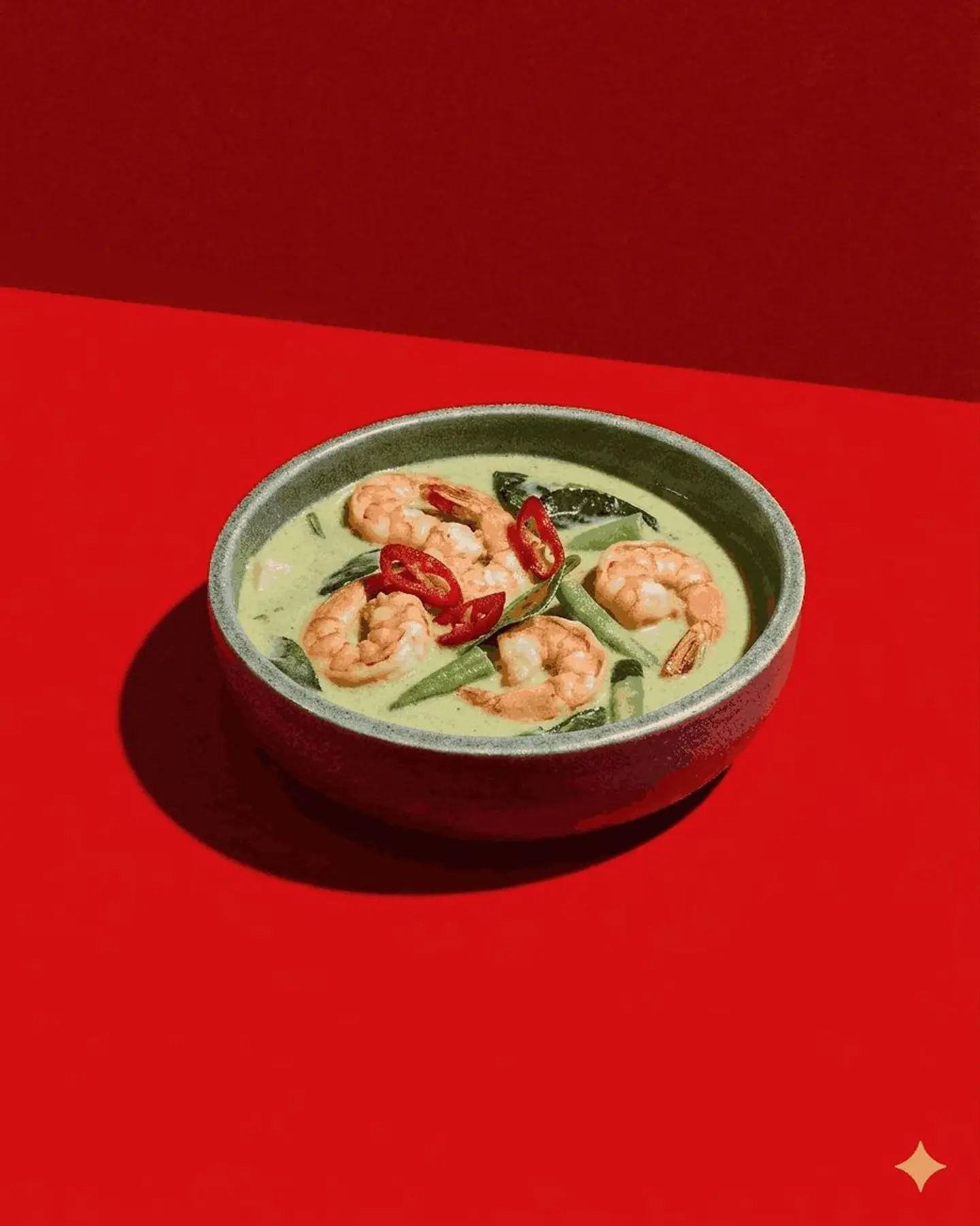 Green Curry Shrimp