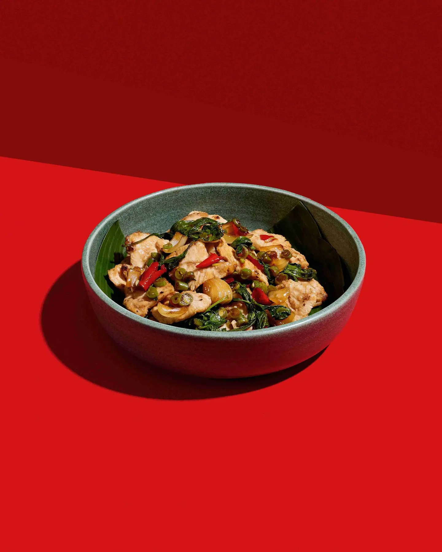 Spicy Basil Stir Fried Chicken