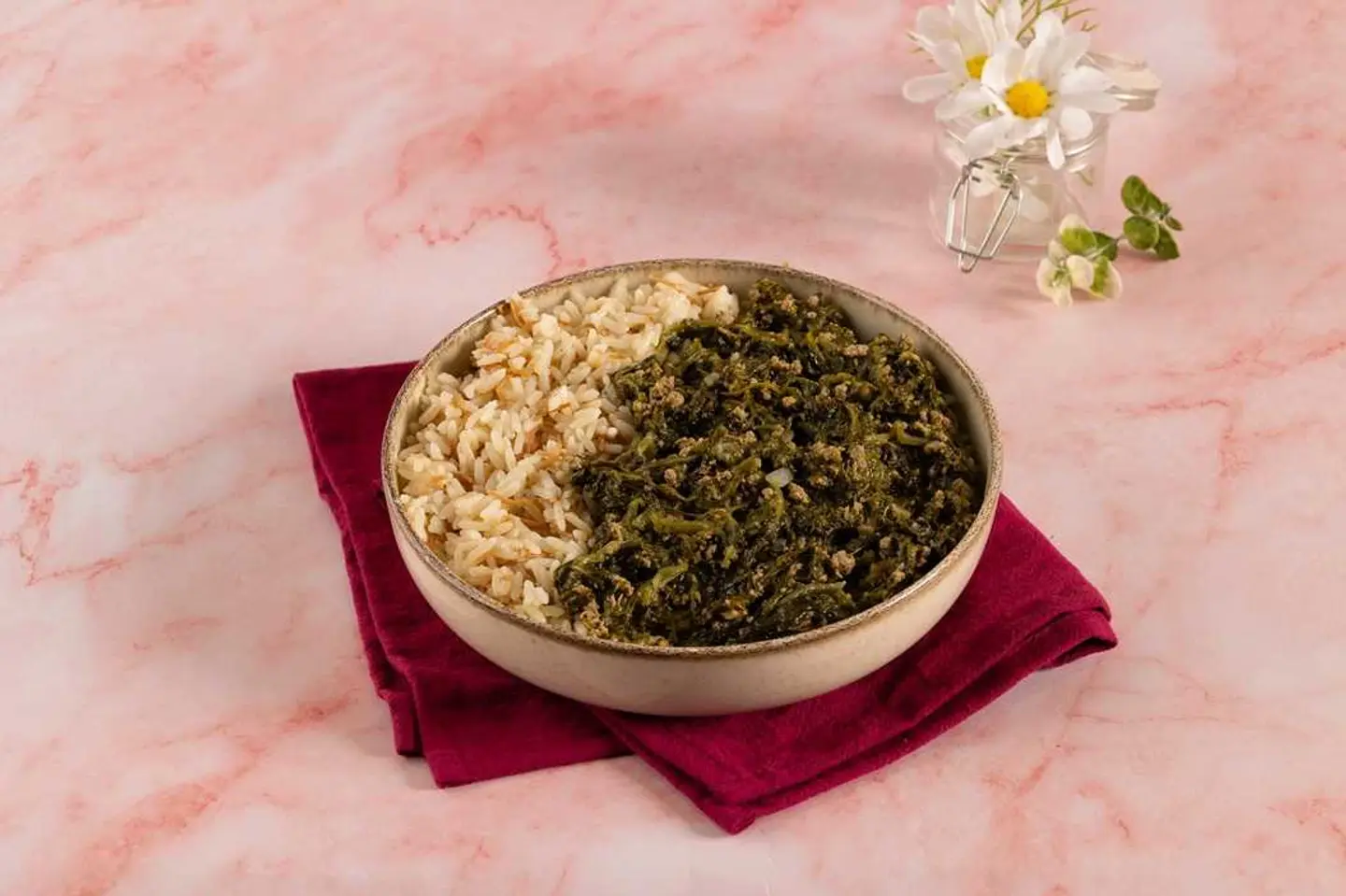 Spinach & Meat