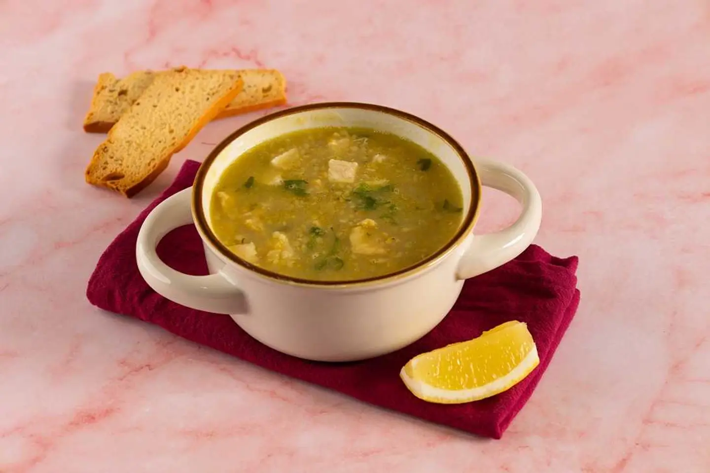Freekeh & Chicken Soup
