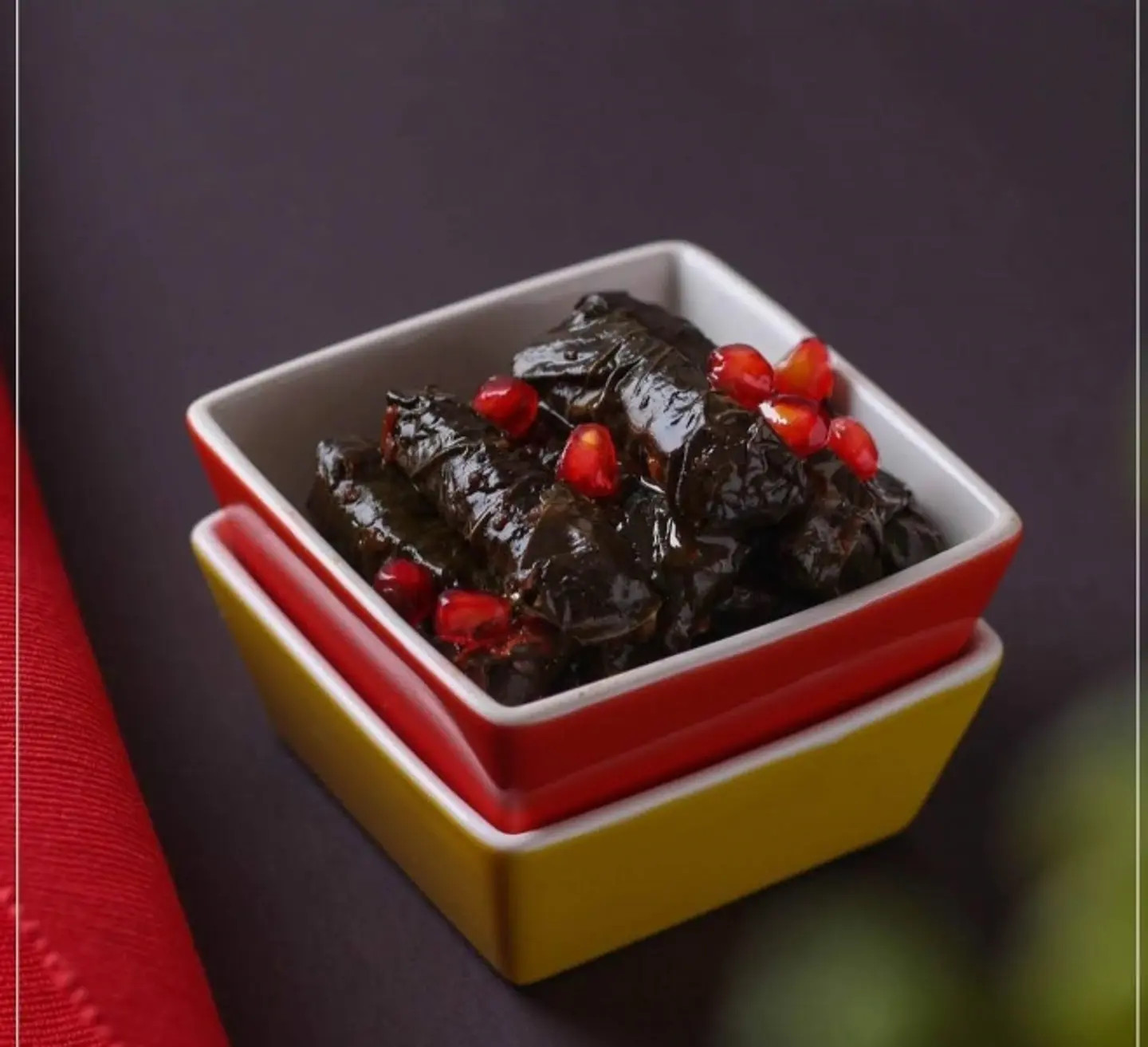 Pomegranate Molasses Grape Leaves Small