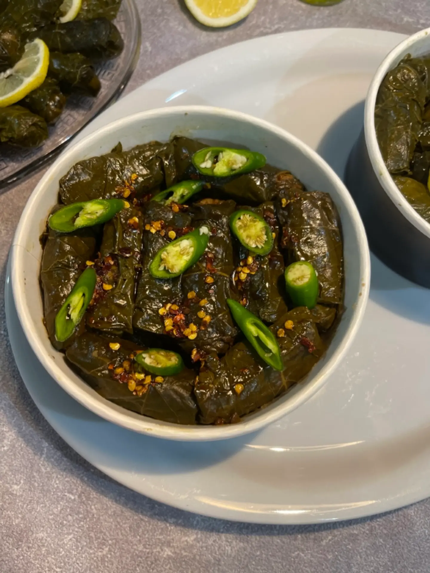 Spicy Grape Leaves Small
