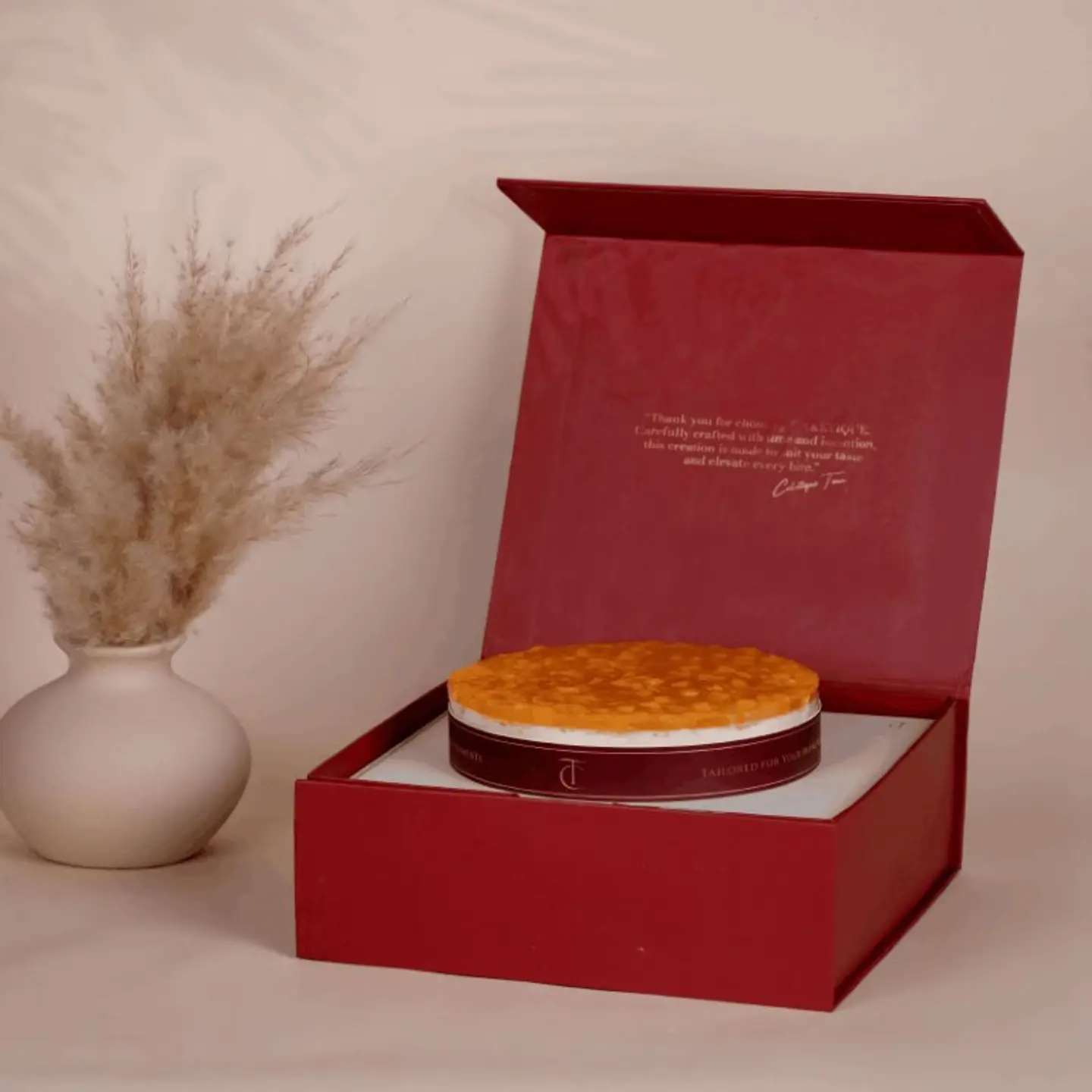 Small Mango Cheesecake