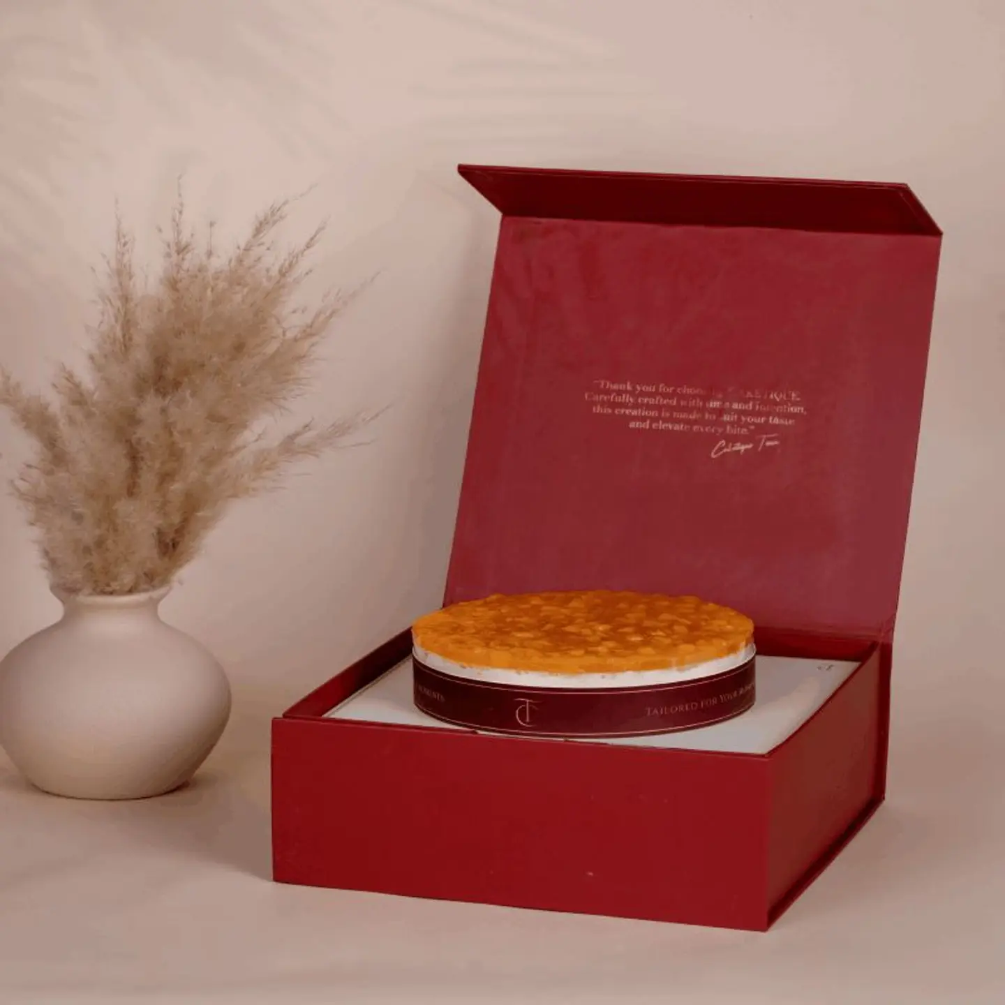 Small Mango Cheesecake
