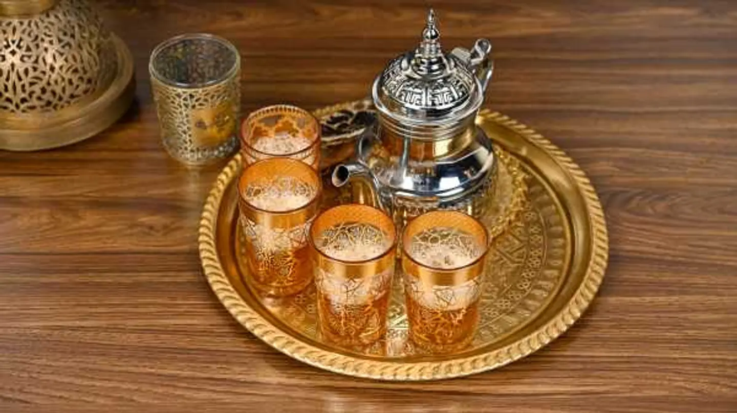 شاي مغربي صغير