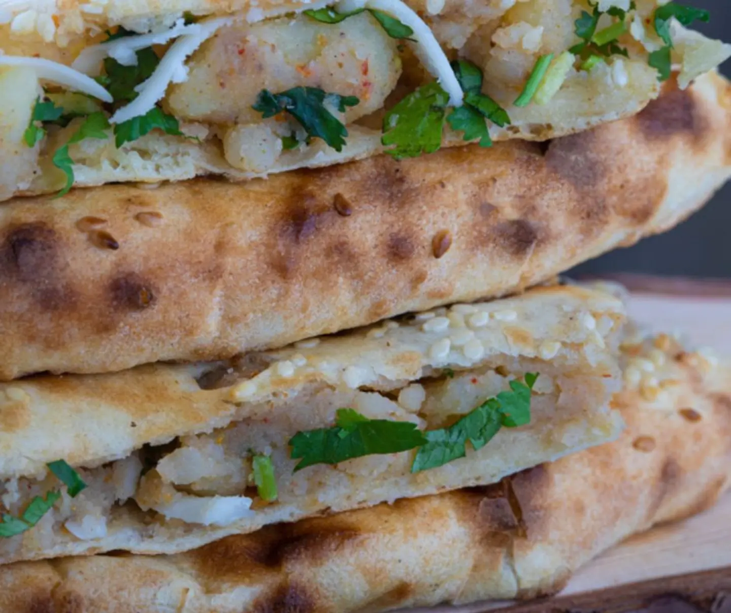 نان بطاطس وجبن