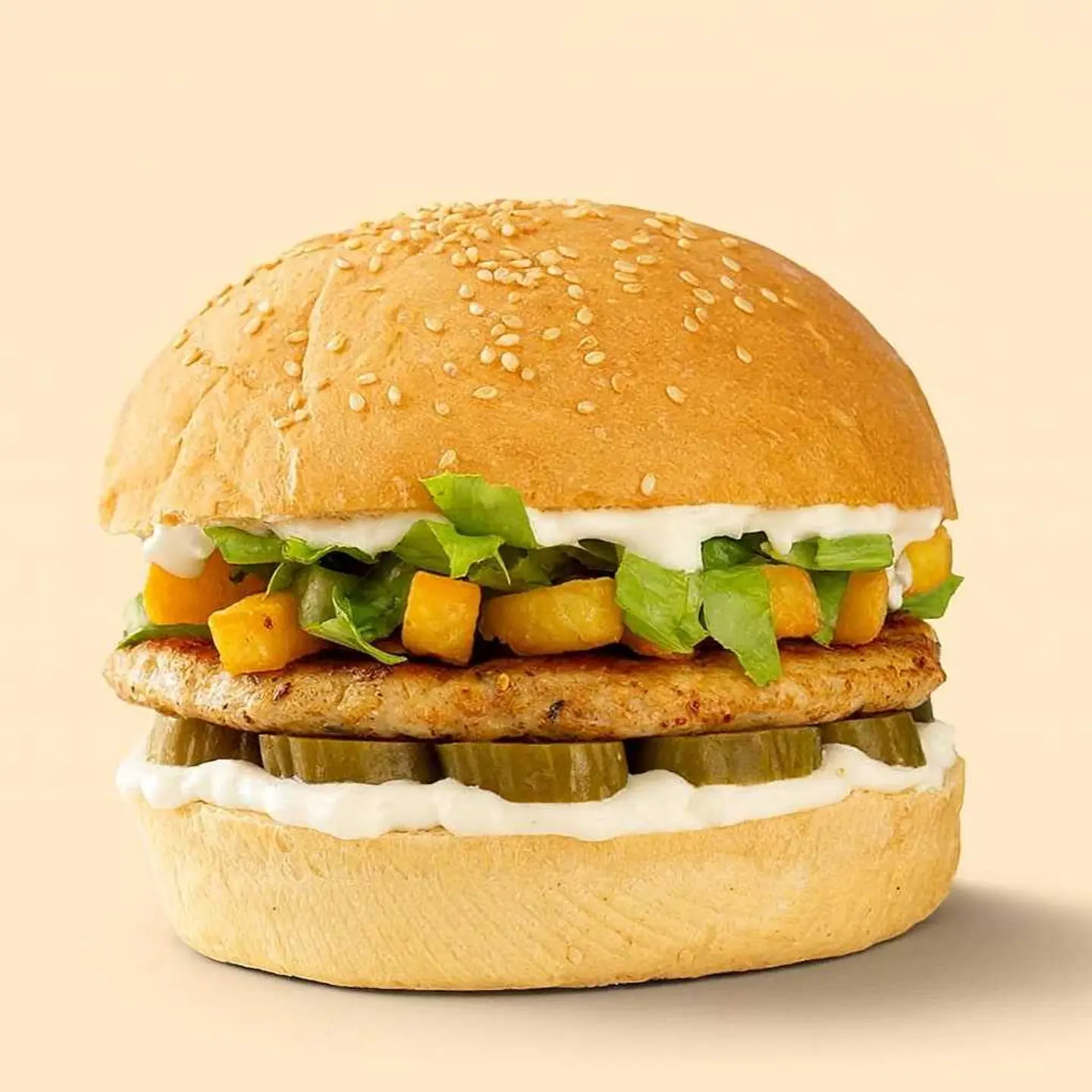 Lebanese Chicken Burger