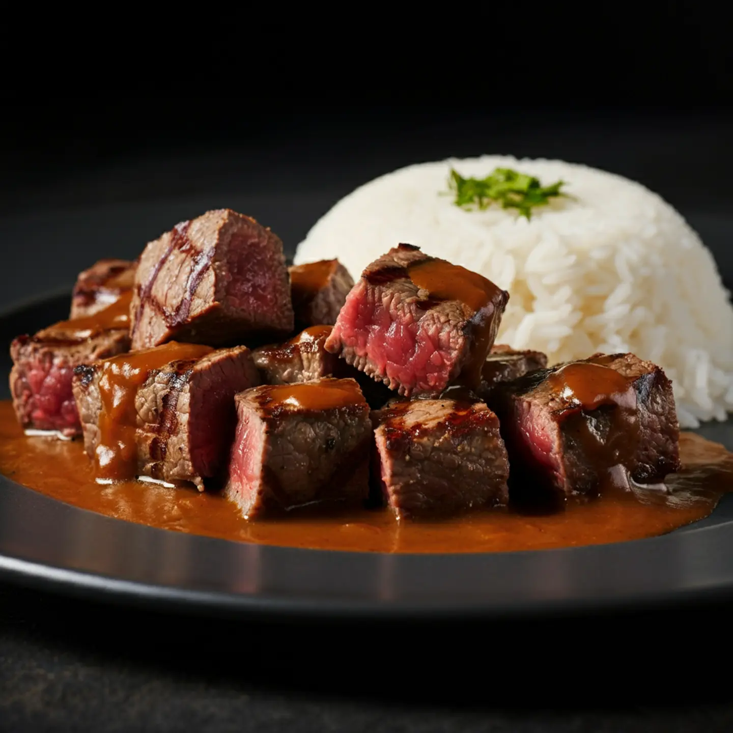 لحم باربيكيو مدخن