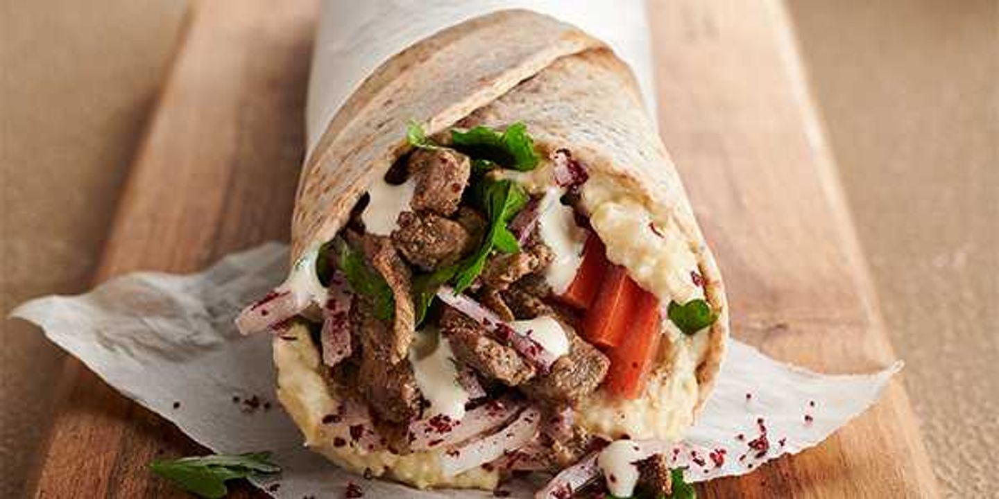 Beef Shawarma & Moutabal