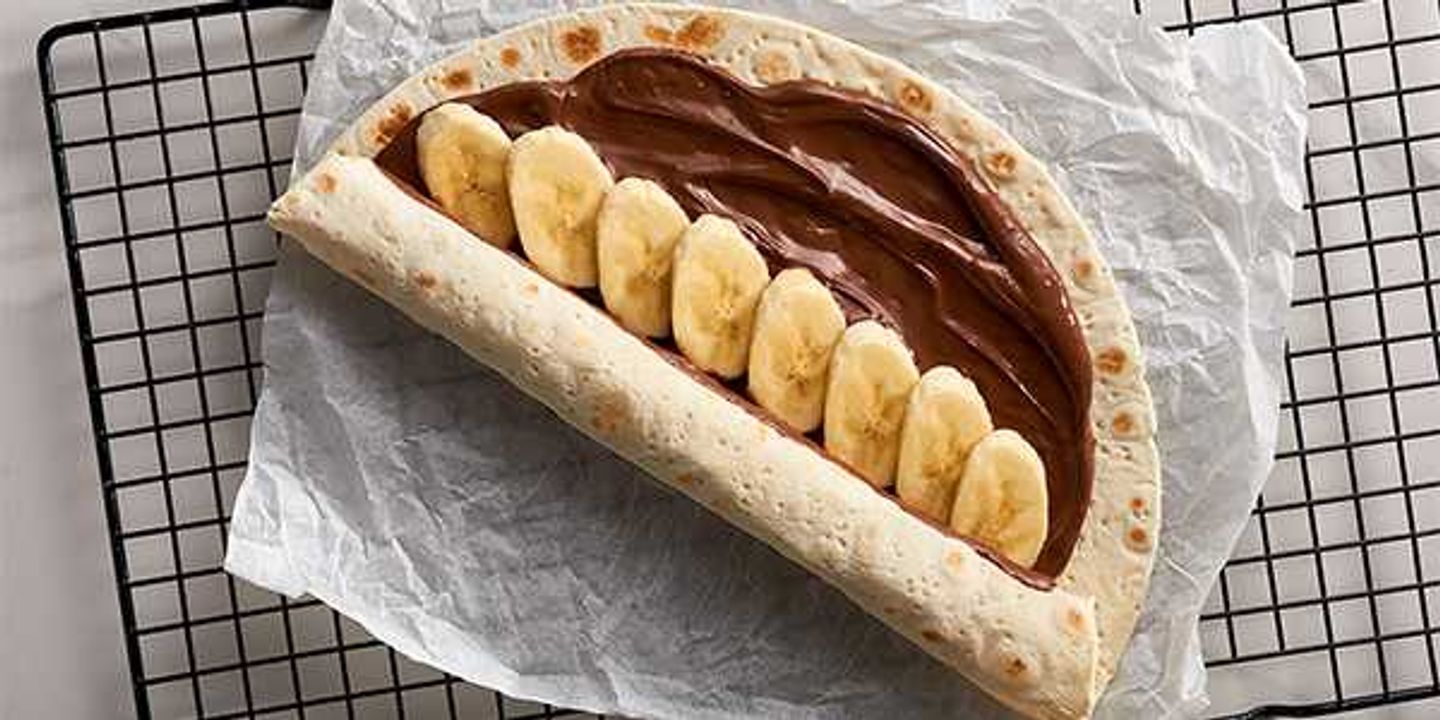 Nutella Banana Wrap