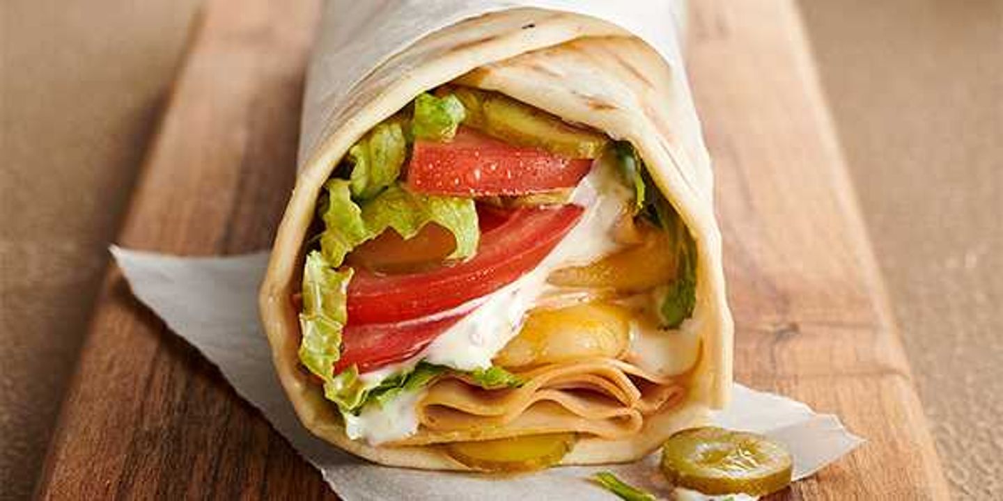 Turkey & Cheese Wrap