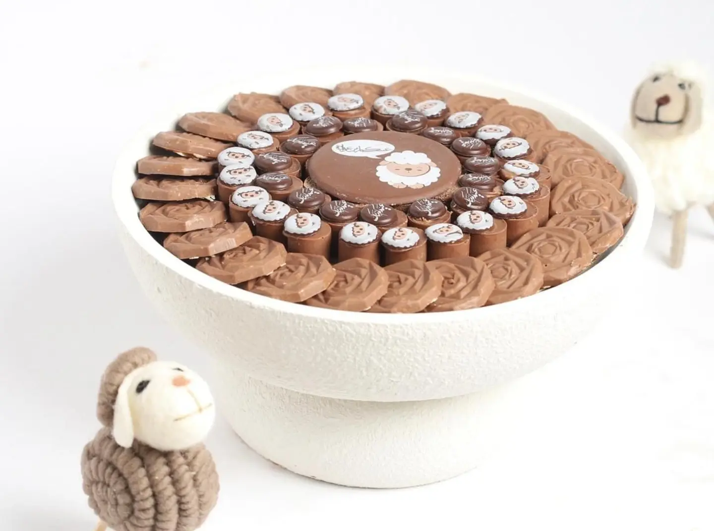 Eid Chocolate Tray, White, 00721