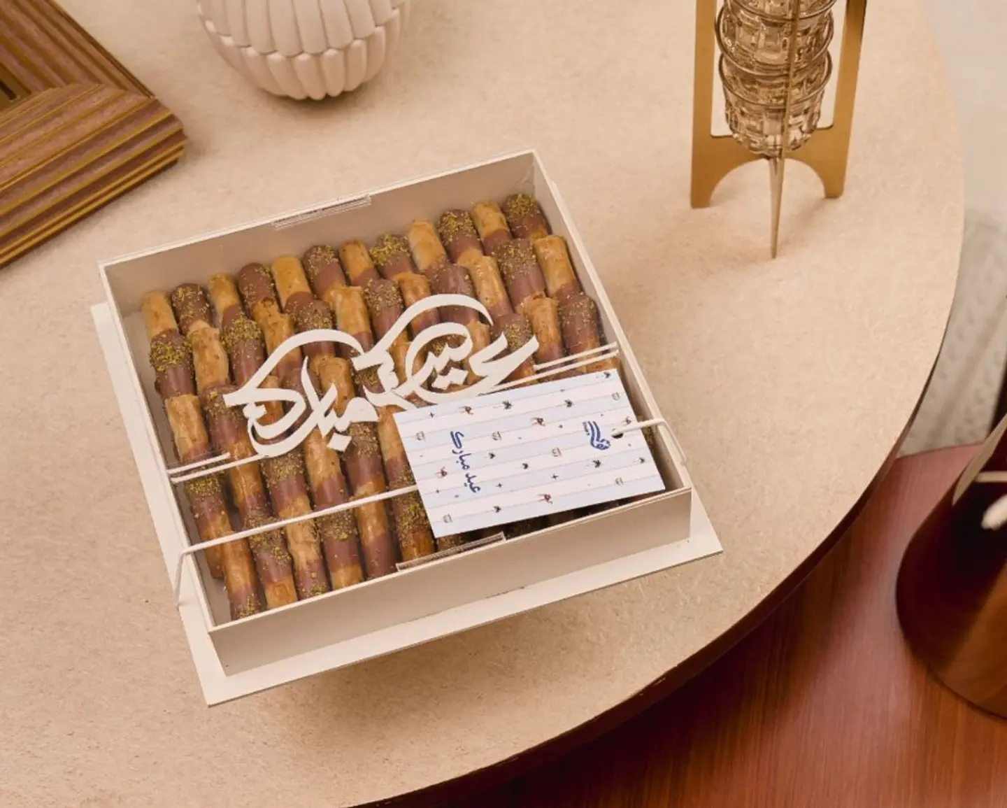 صينية نوى اصابع الشوكولاتة