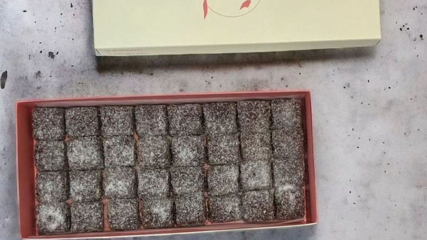 كيك لامنغتون تشوكليت
