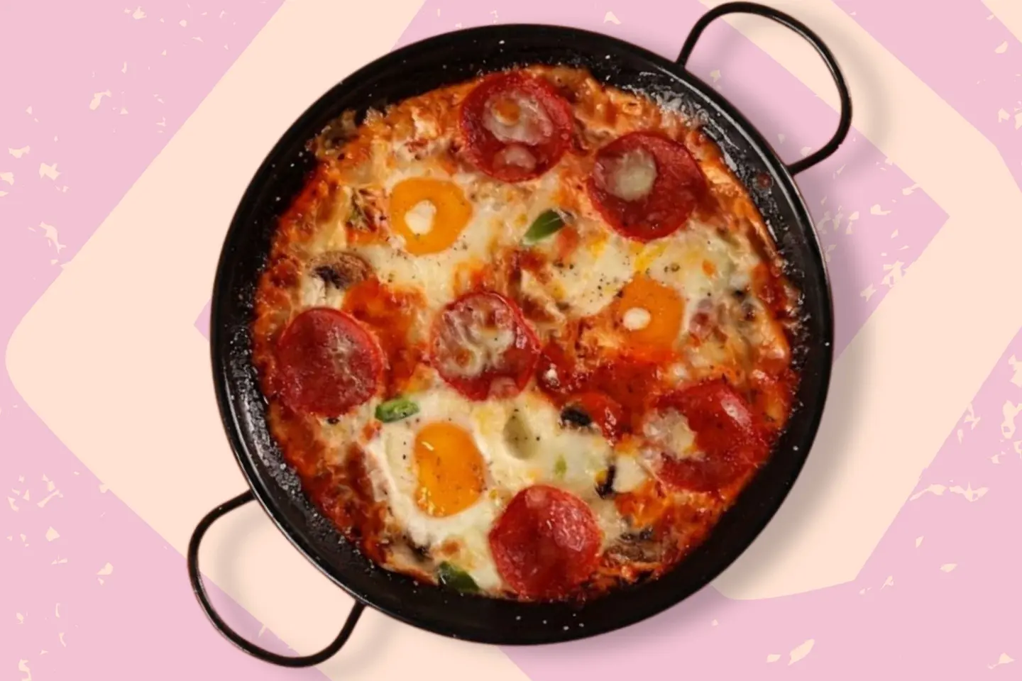 Egg & Pepperoni Pan