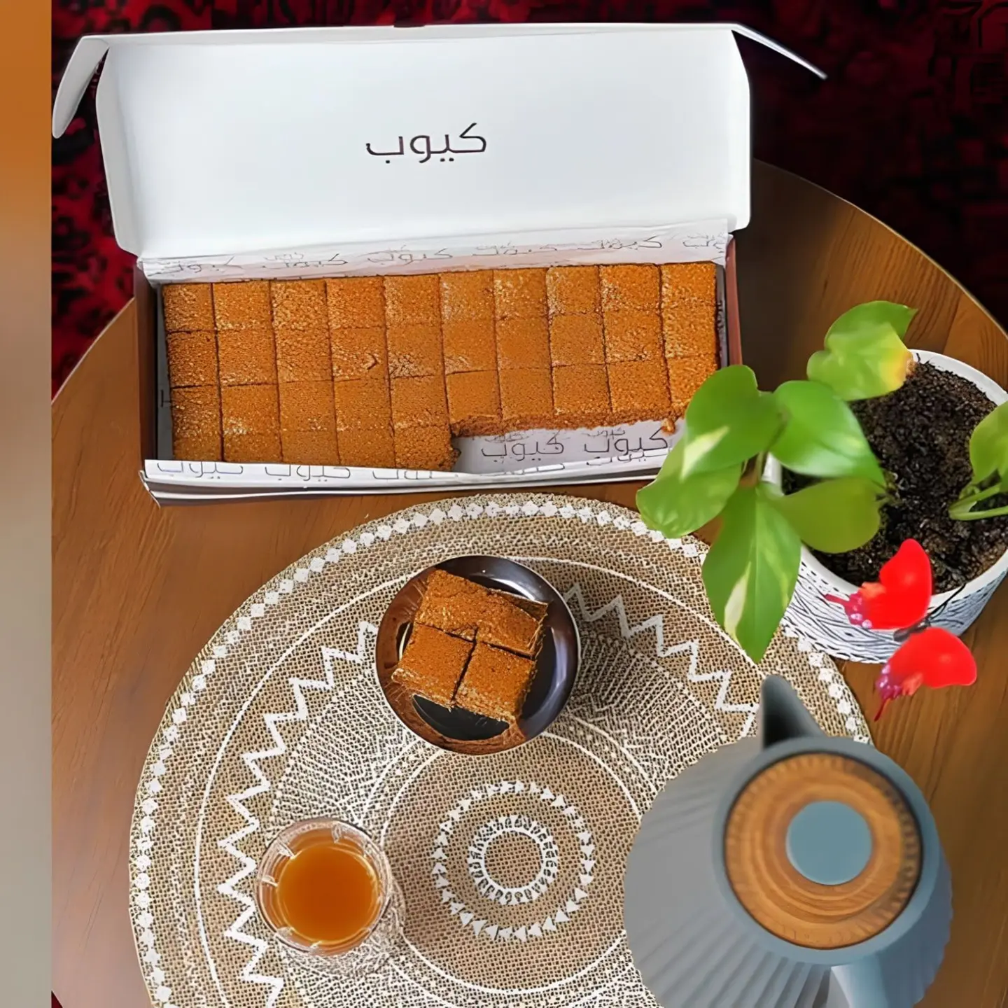 حليب محموس و كرانشي كيوب00774
