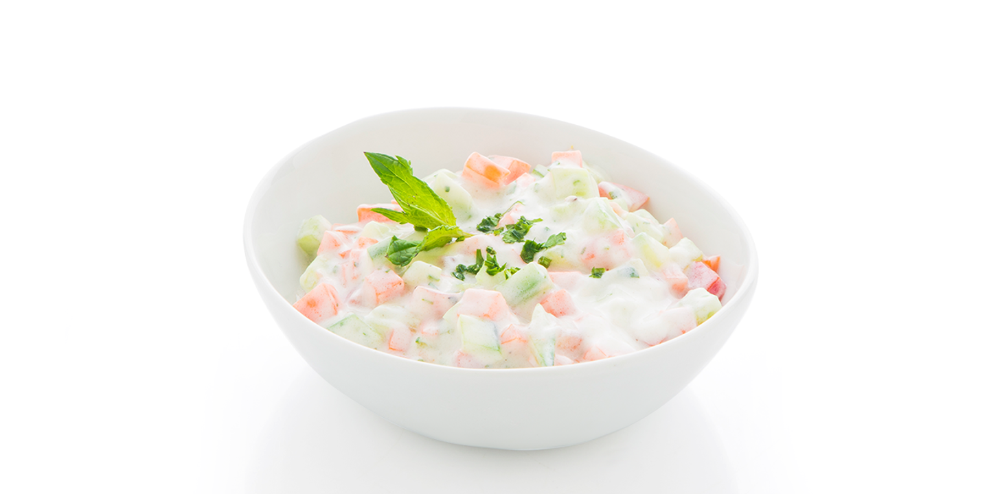 Saudi Salad In Yogurt