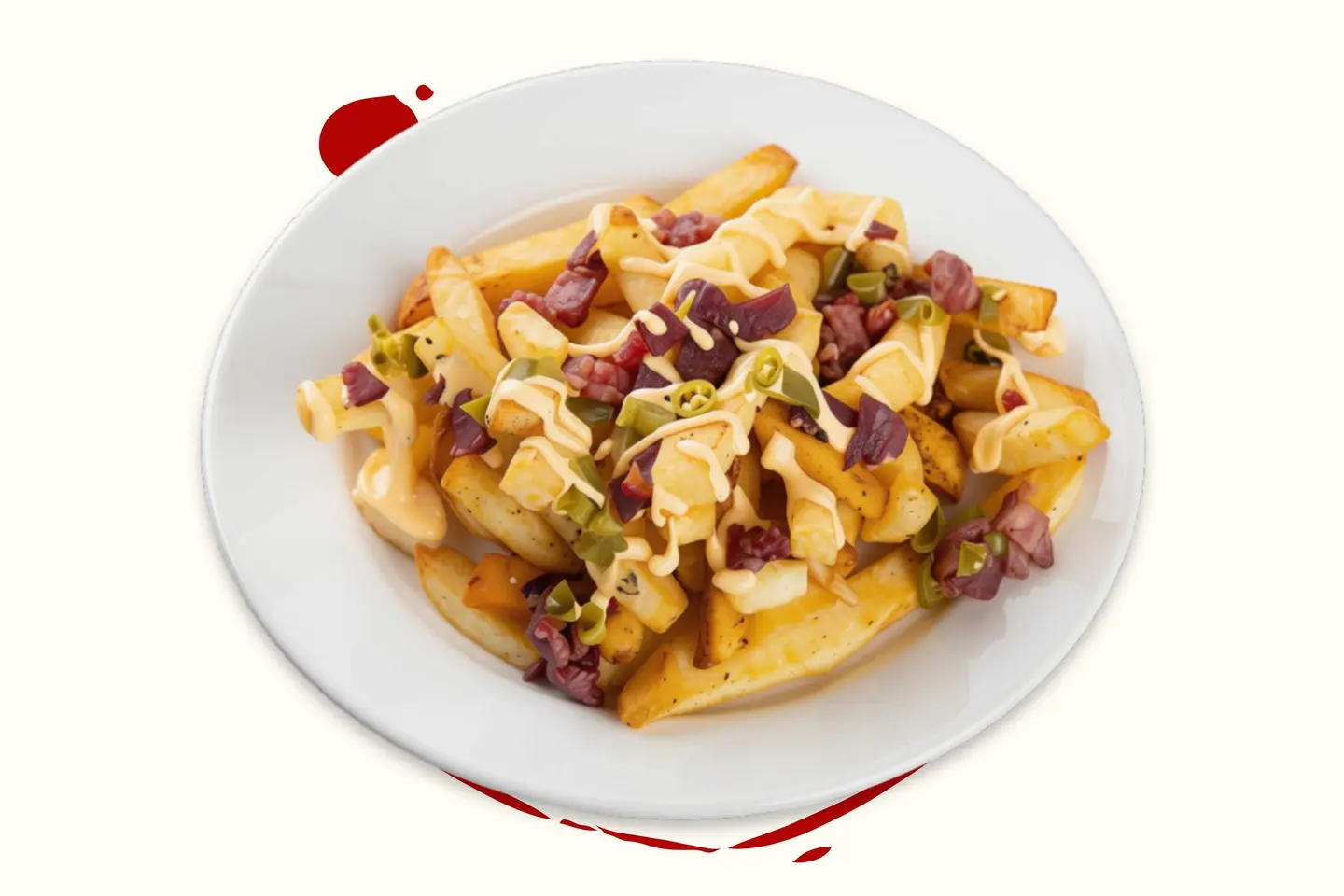 Beef Bacon And Cheese Jalapeno Fries