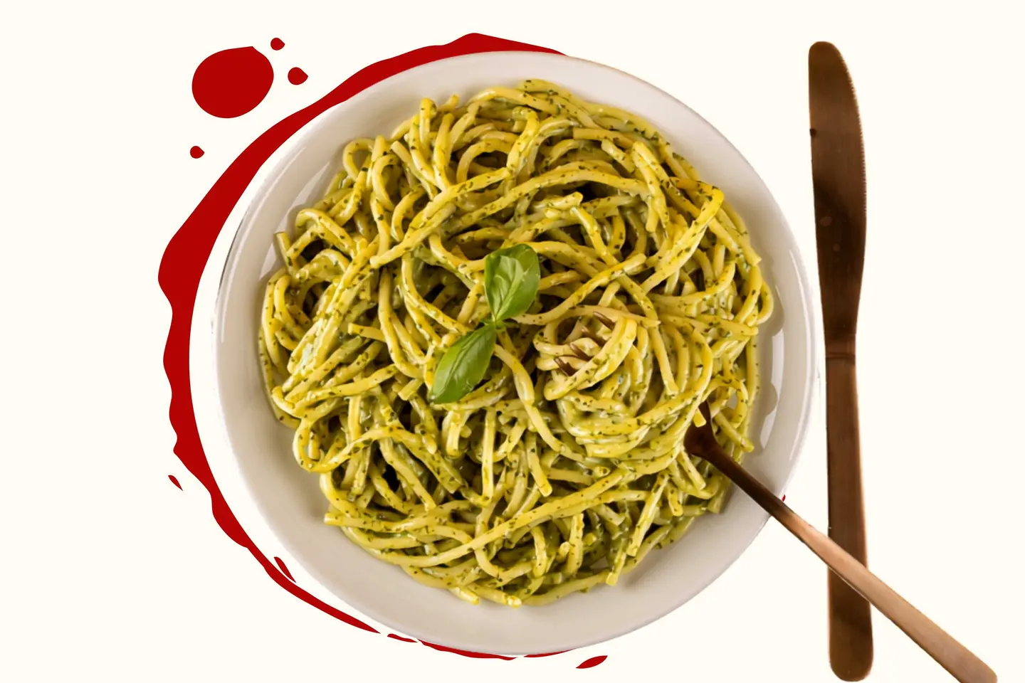 Creamy Pesto Spaghetti