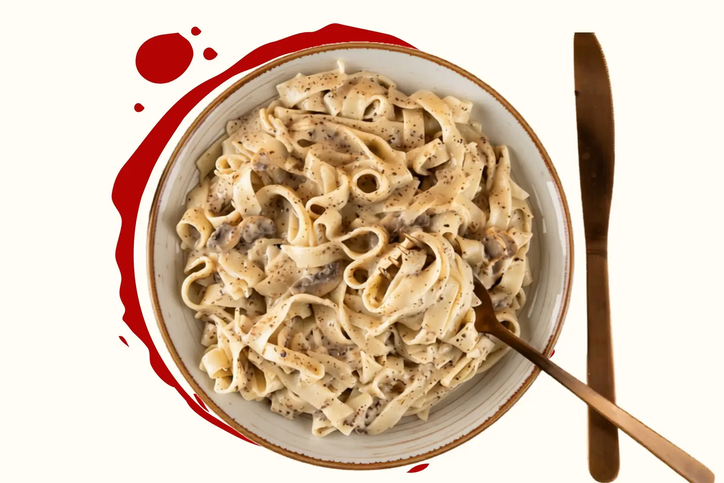 Chicken Alfredo Tagliatelle