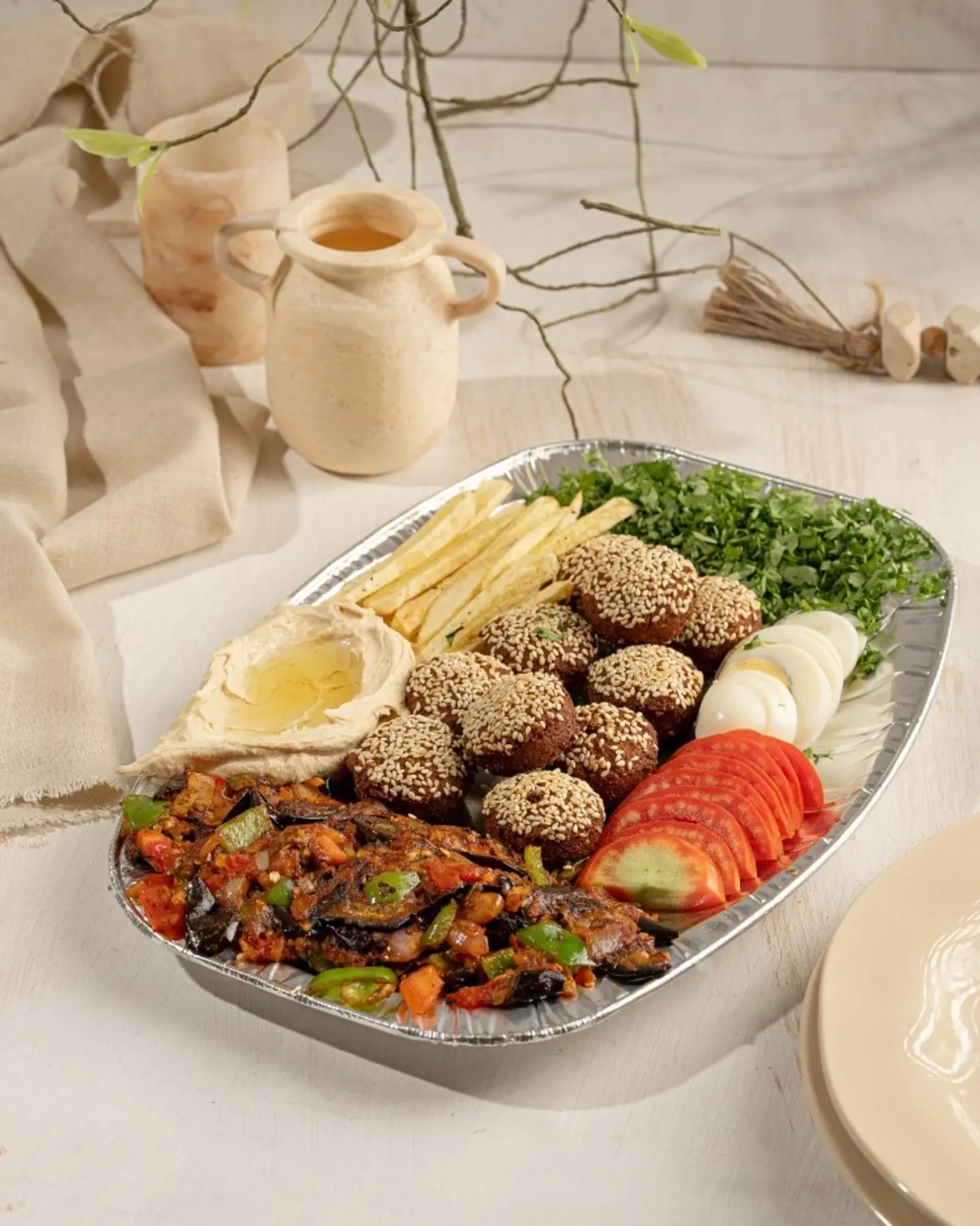 صحن مقبلات
