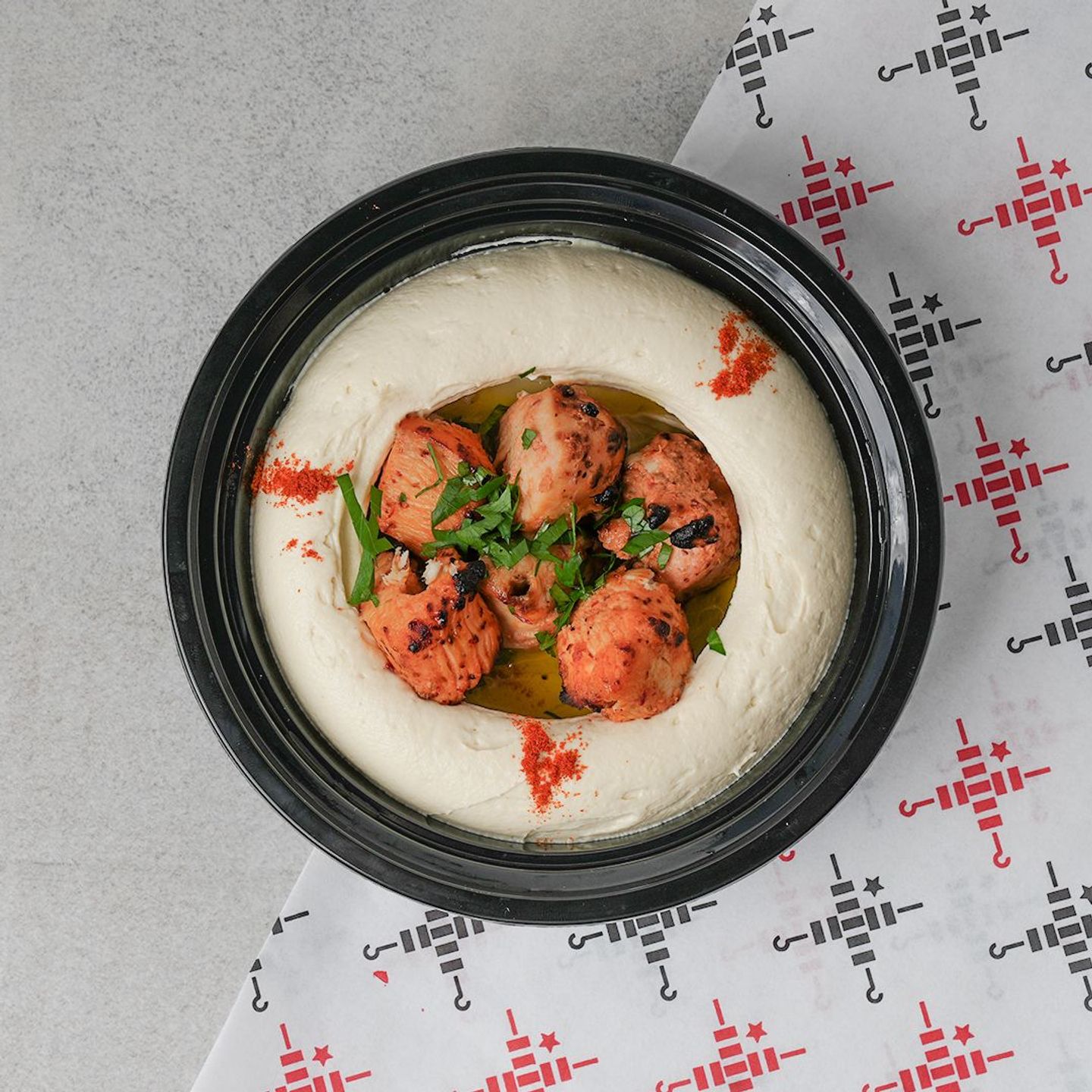 Hummus With Tawook